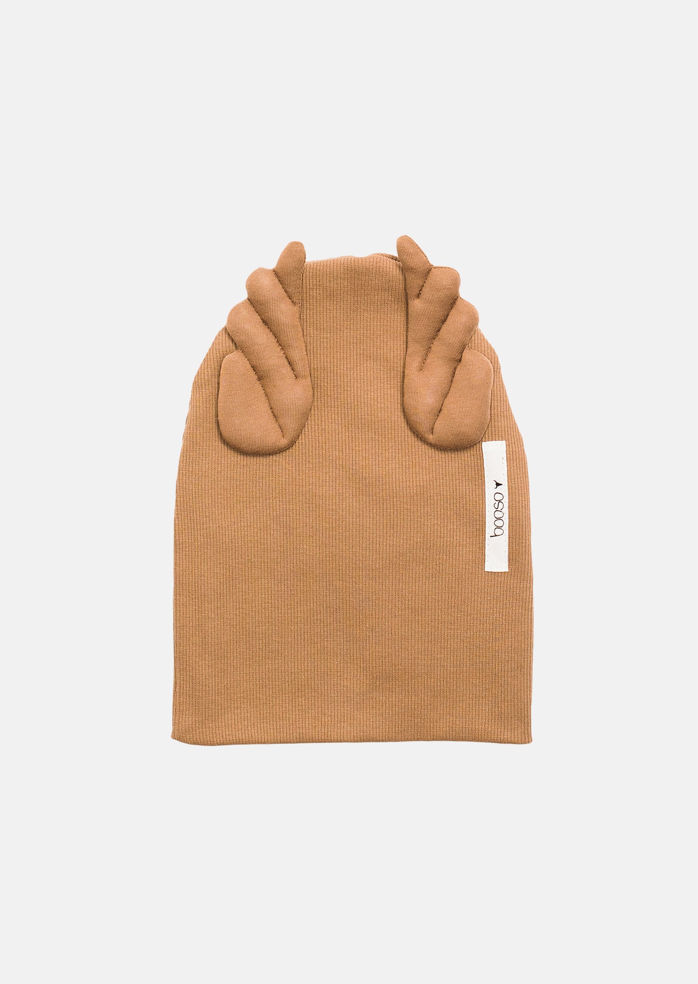 czapka dziecięca- RIBBING BEANIE WINGS double camel