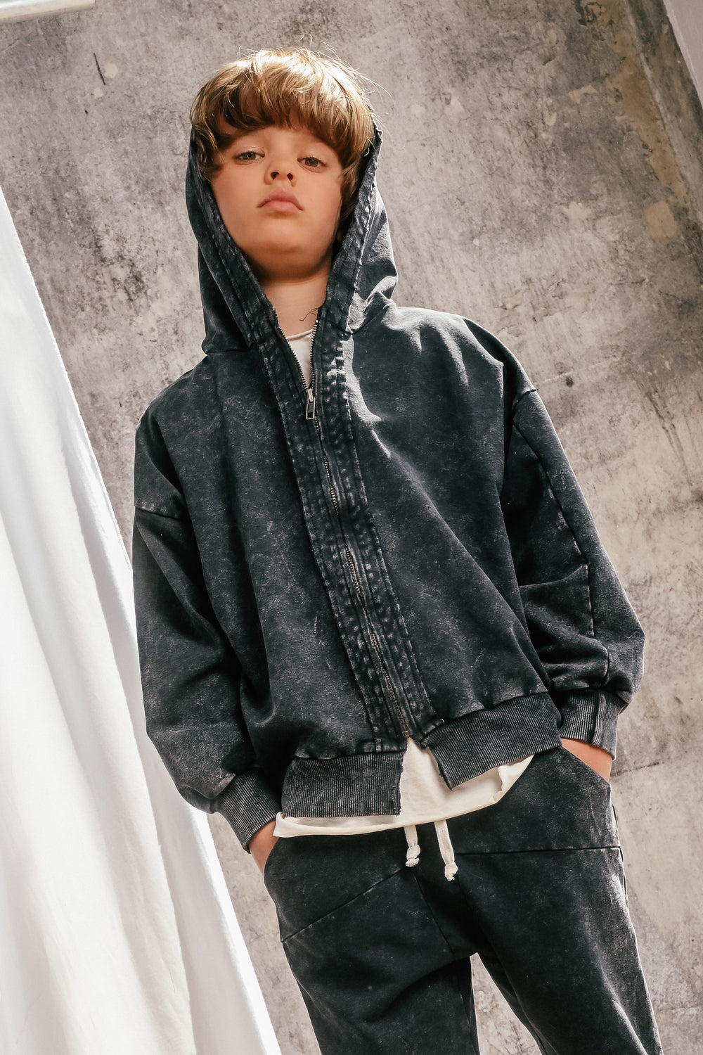 bluza dziecięca - ZIP HOODIE