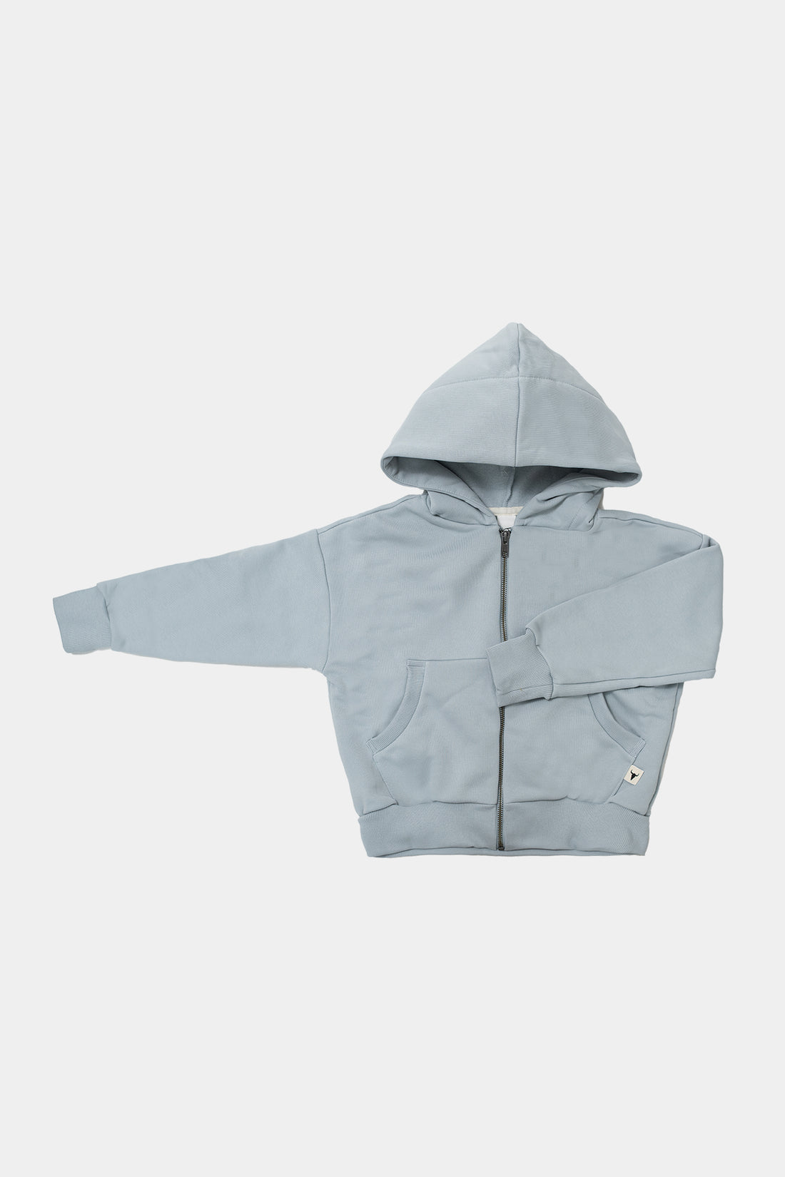 bluza dziecięca- BOMBER HOODIE light blue