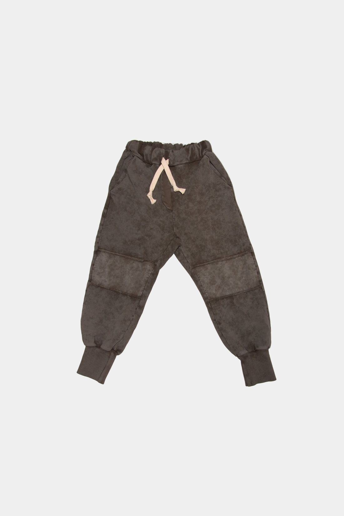 spodnie dziecięce - PATCH PANTS brown