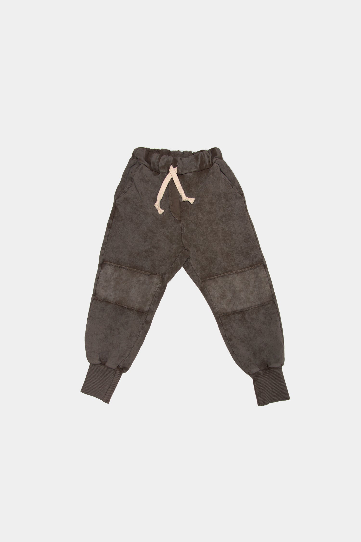 spodnie dziecięce - PATCH PANTS brown