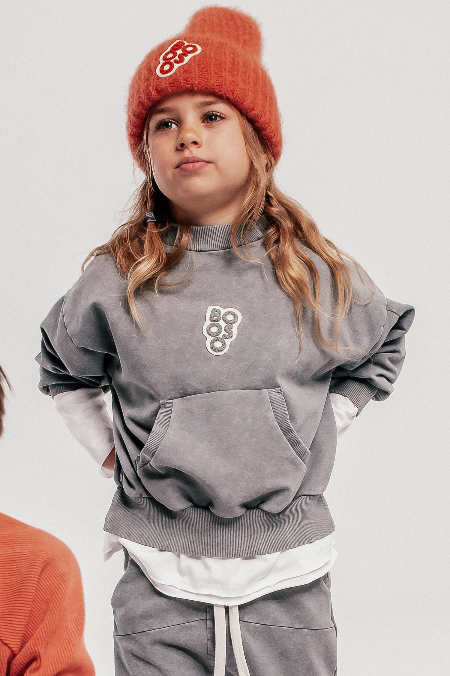 bluza dziecięca - SIMPLE STEEL SWEATSHIRT