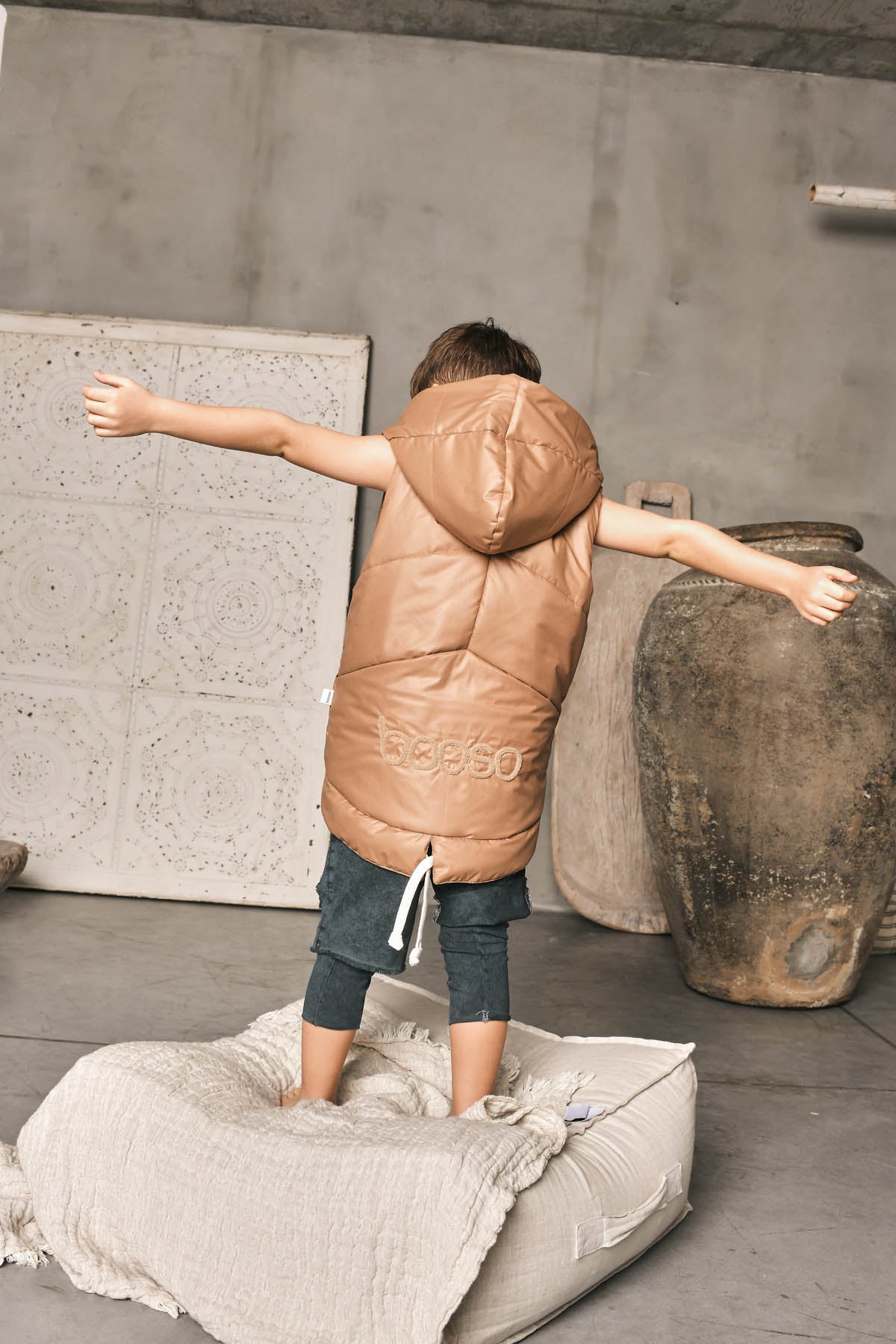 szorty dziecięce - ACID POCKET SHORTS graphite