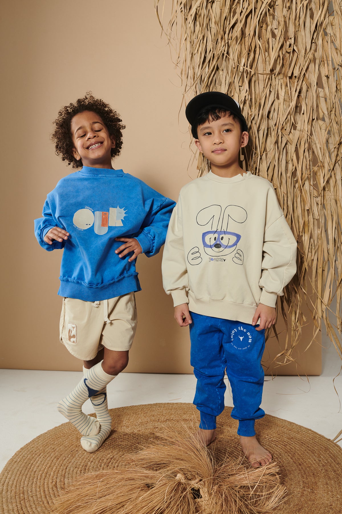 spodnie dziecięce - SHAPE VINTAGE BLUE PANTS blue