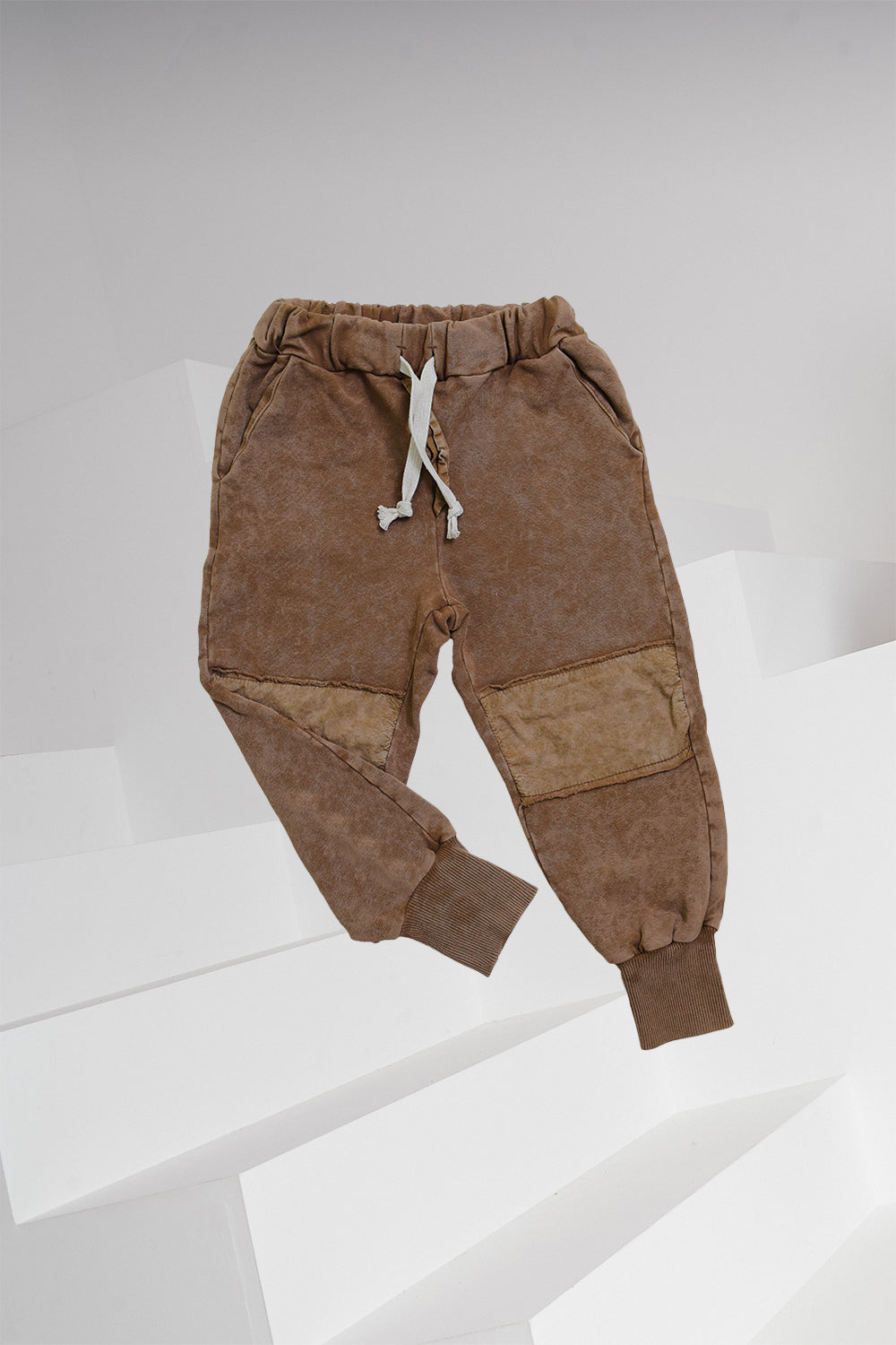 spodnie dziecięce - ACID PATCH PANTS nuts