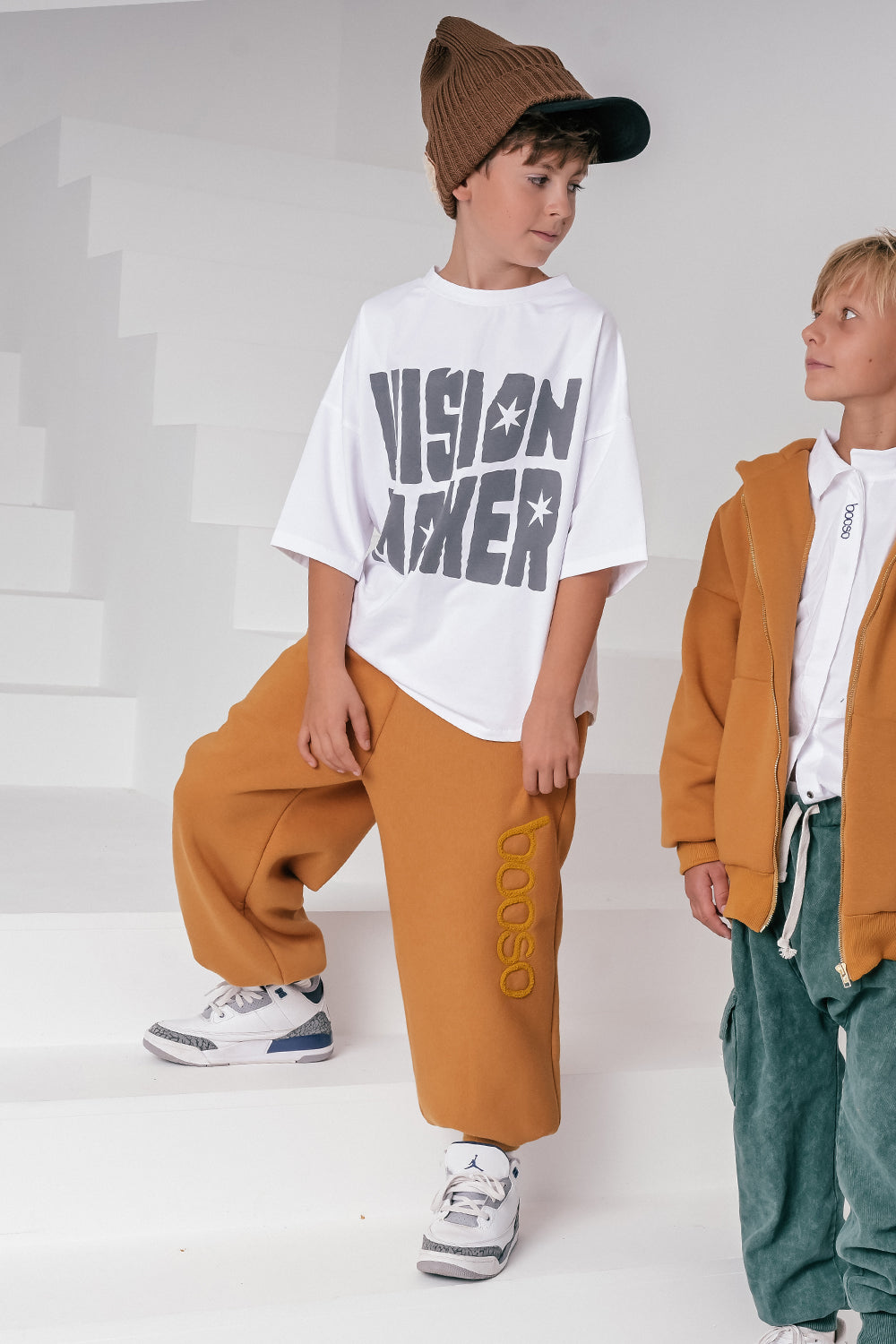 koszulka dziecięca- TEE WHITE VISION white