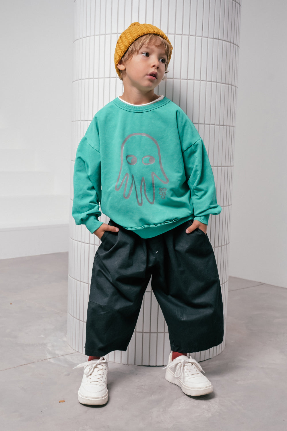 bluza dziecięca- AMERALD VINTAGE SWEATSHIRT amerald
