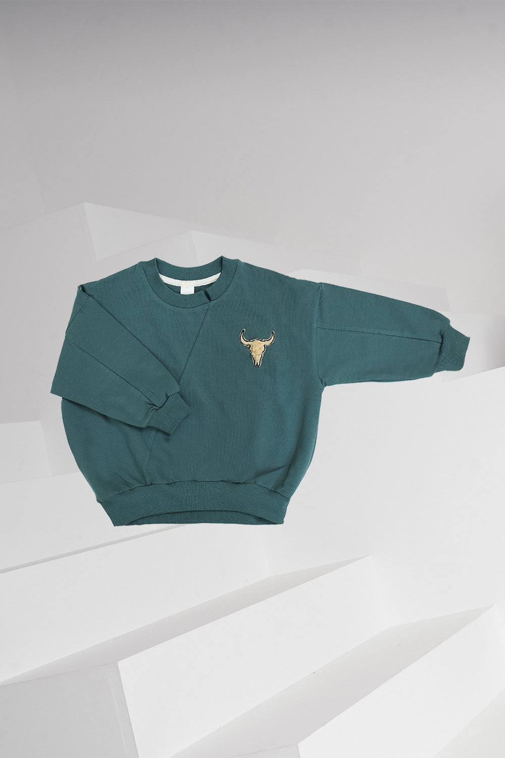 bluza dziecięca- BISON SWEATSHIRT green