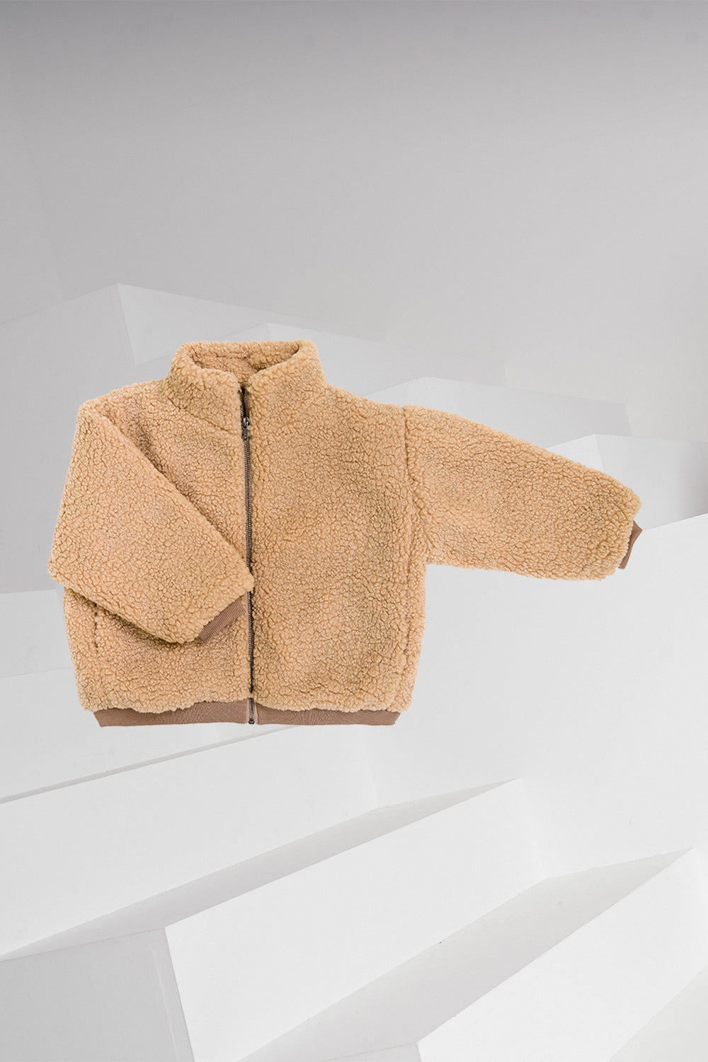 kurtka dziecięca- TEDDY COAT camel
