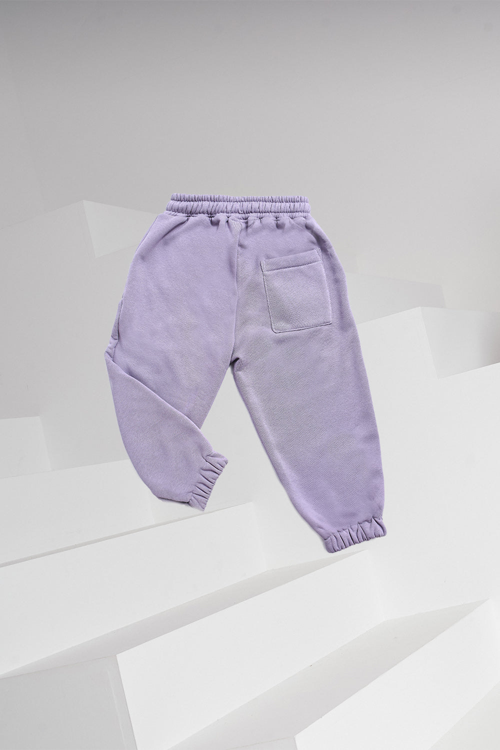 spodnie dziecięce - WARM PANTS WIDE lilac