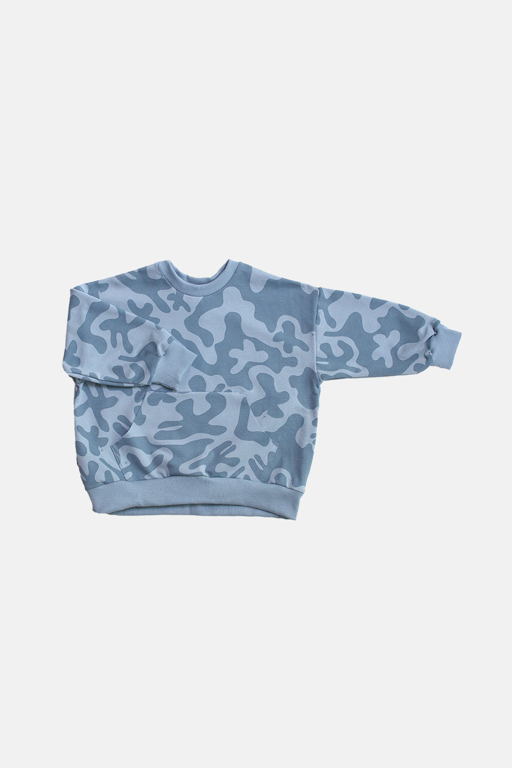 bluza dziecięca- SPLASH BLUE sweatshirt