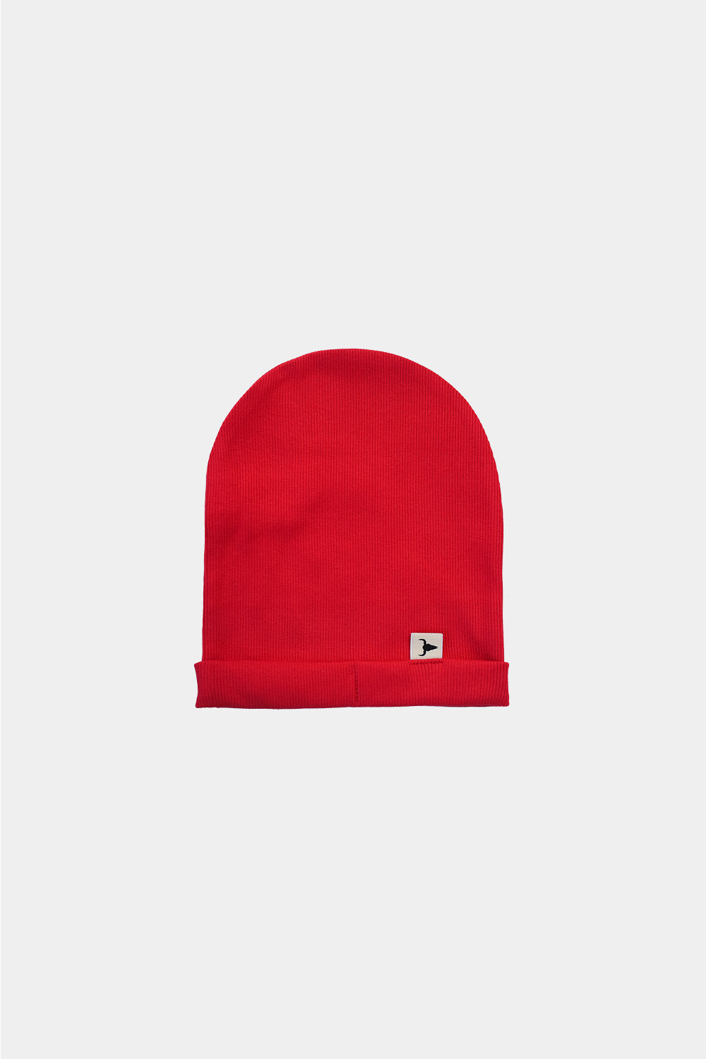czapka dziecięca- RIBBING BEANIE red