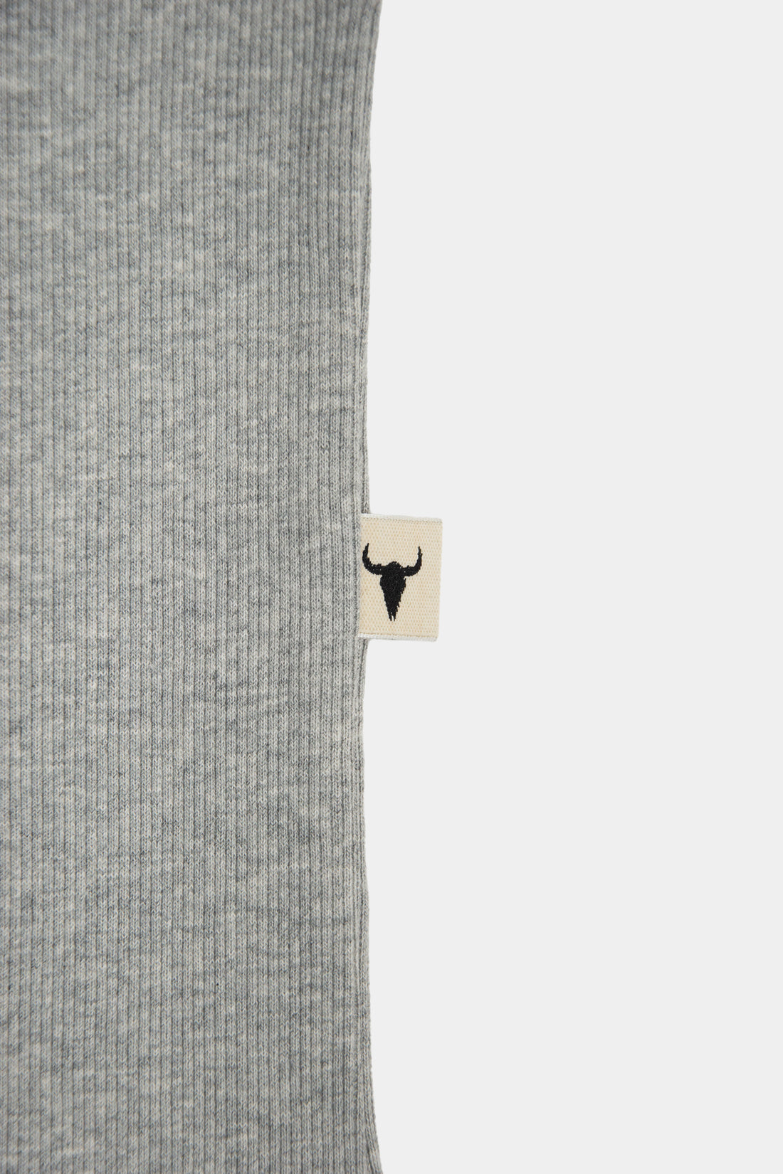 komin dziecięcy- RIBBING TUBE gray marl