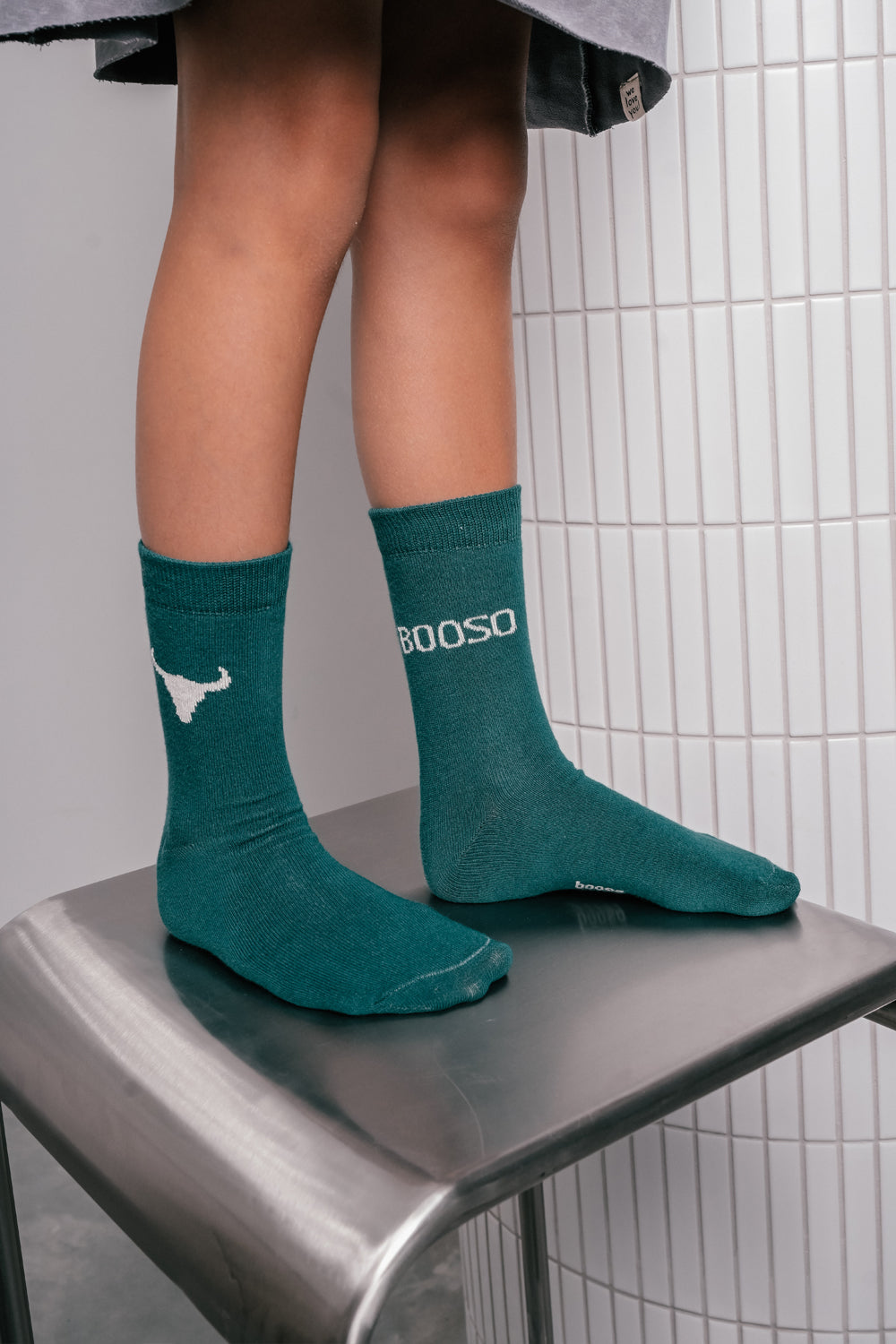 skarpetki dziecięce- 3 PACK SOCKS green/mustard/gray