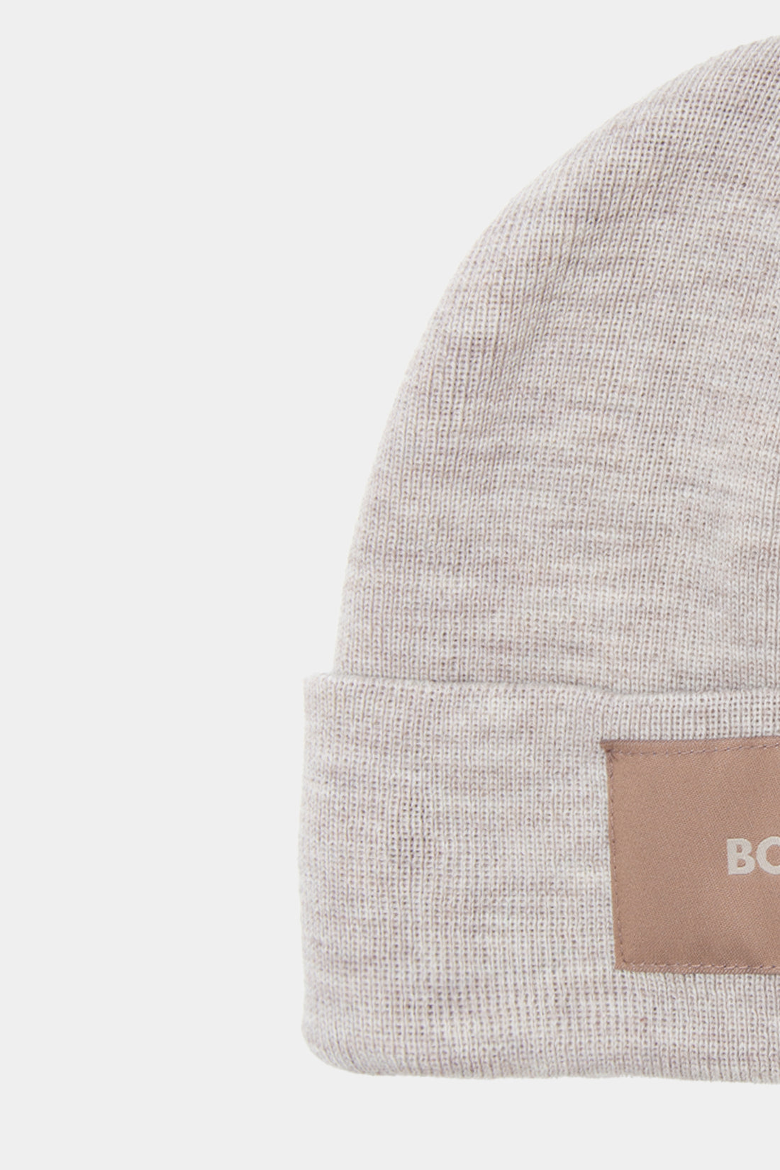 czapka dziecięca- MERINO BEANIE beige/brown