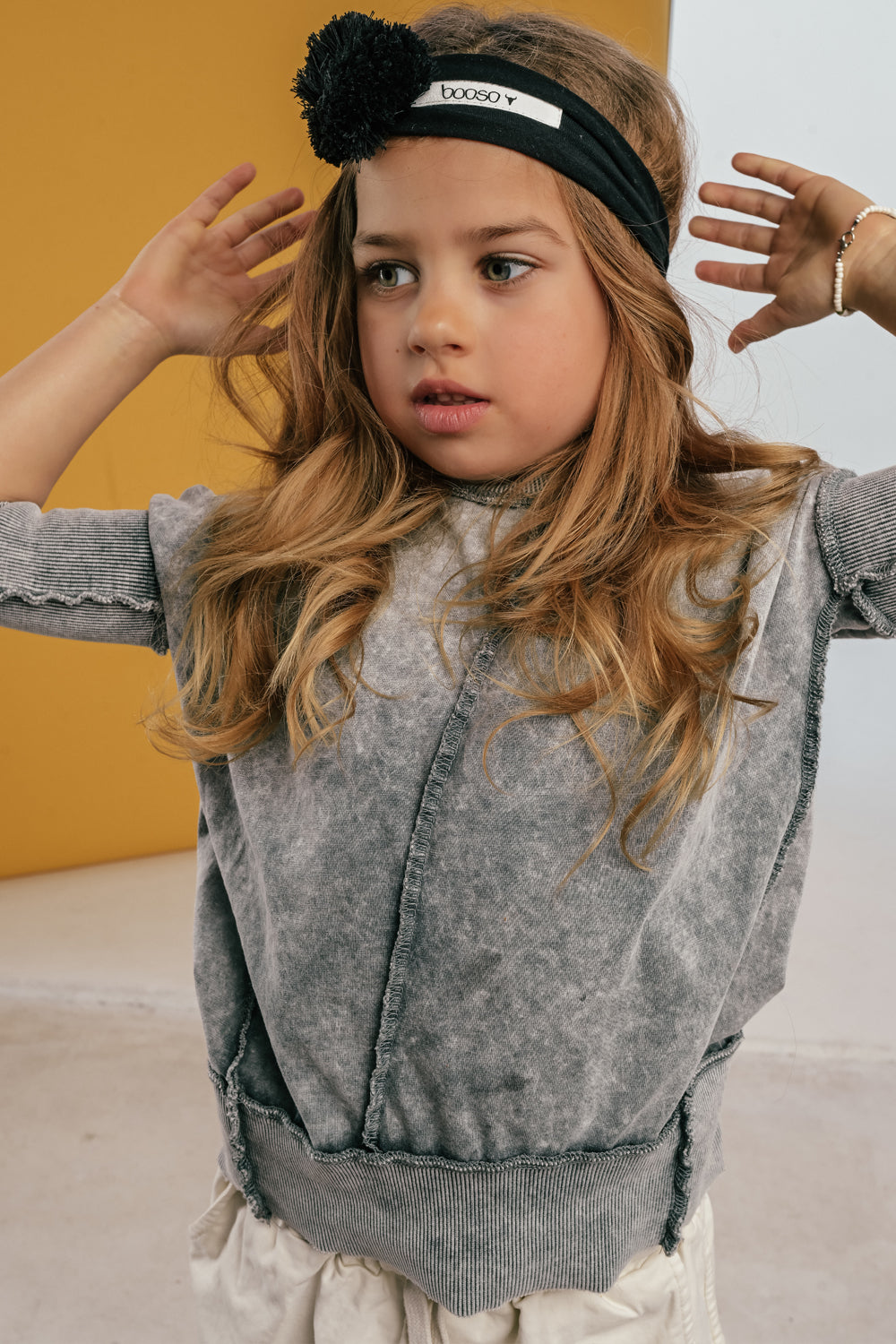 koszulka dziecięca- ACID WELT TEE light gray