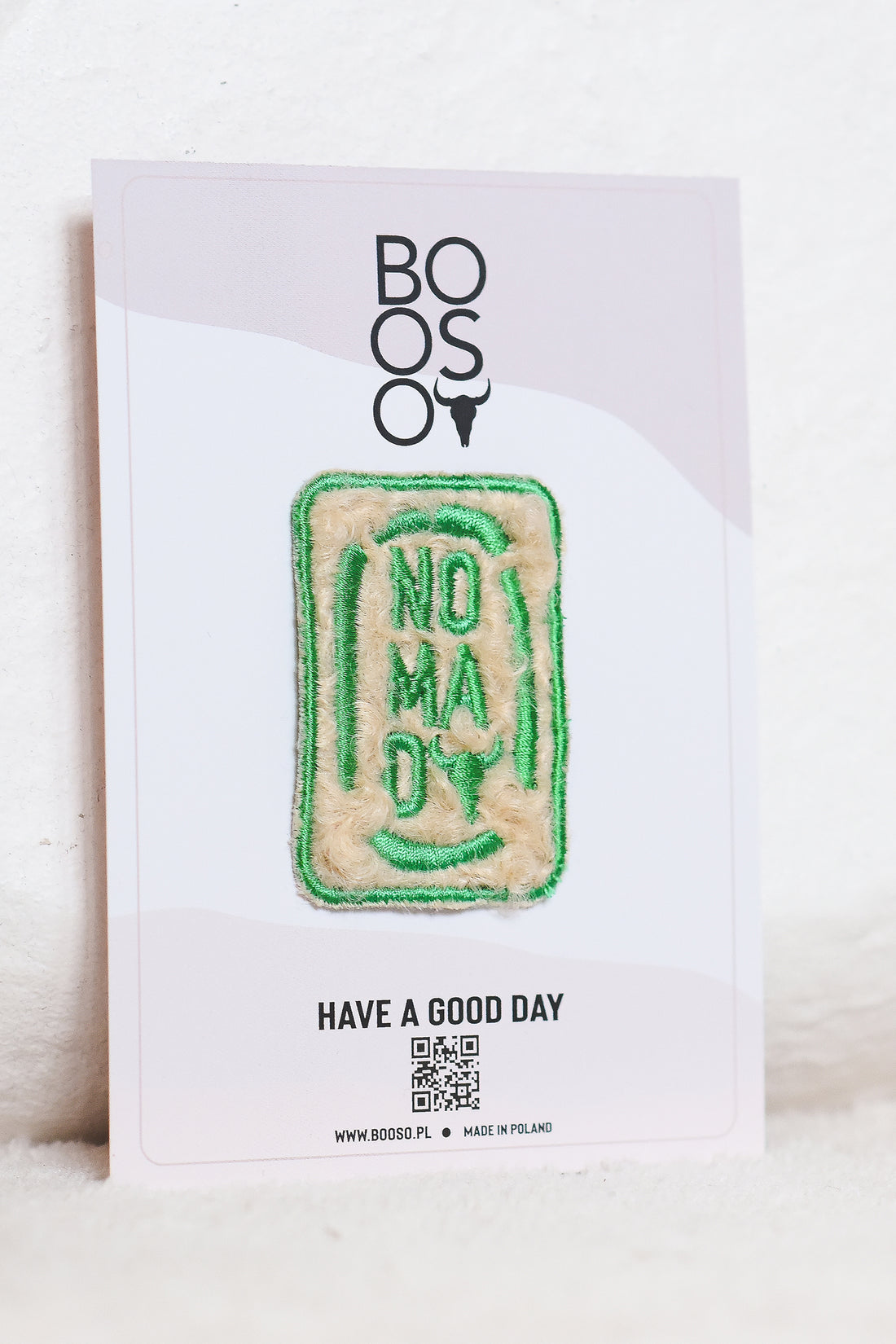 naszywka- NOMAD green