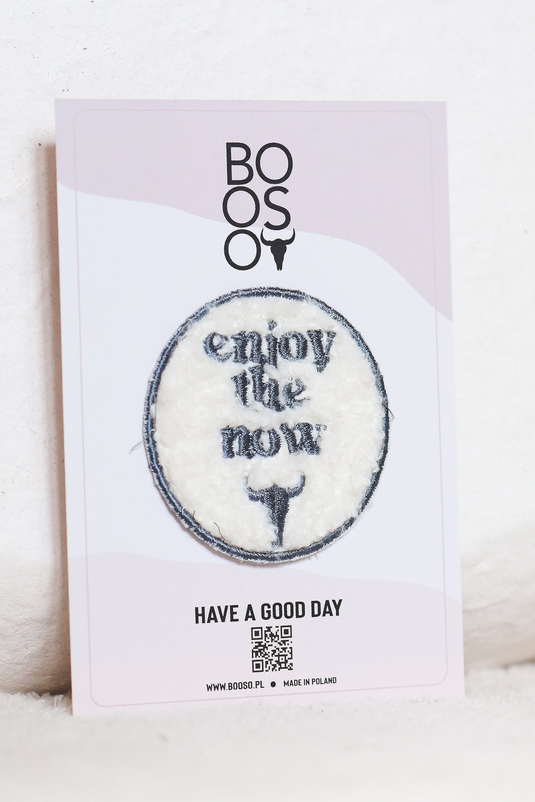 naszywka- ENJOY THE NOW