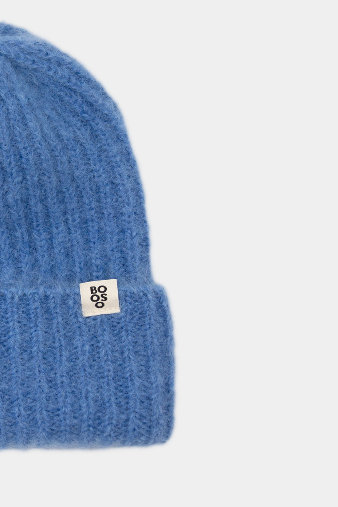 czapka dla dorosłych- OLDIES FLUFF BEANIE blue