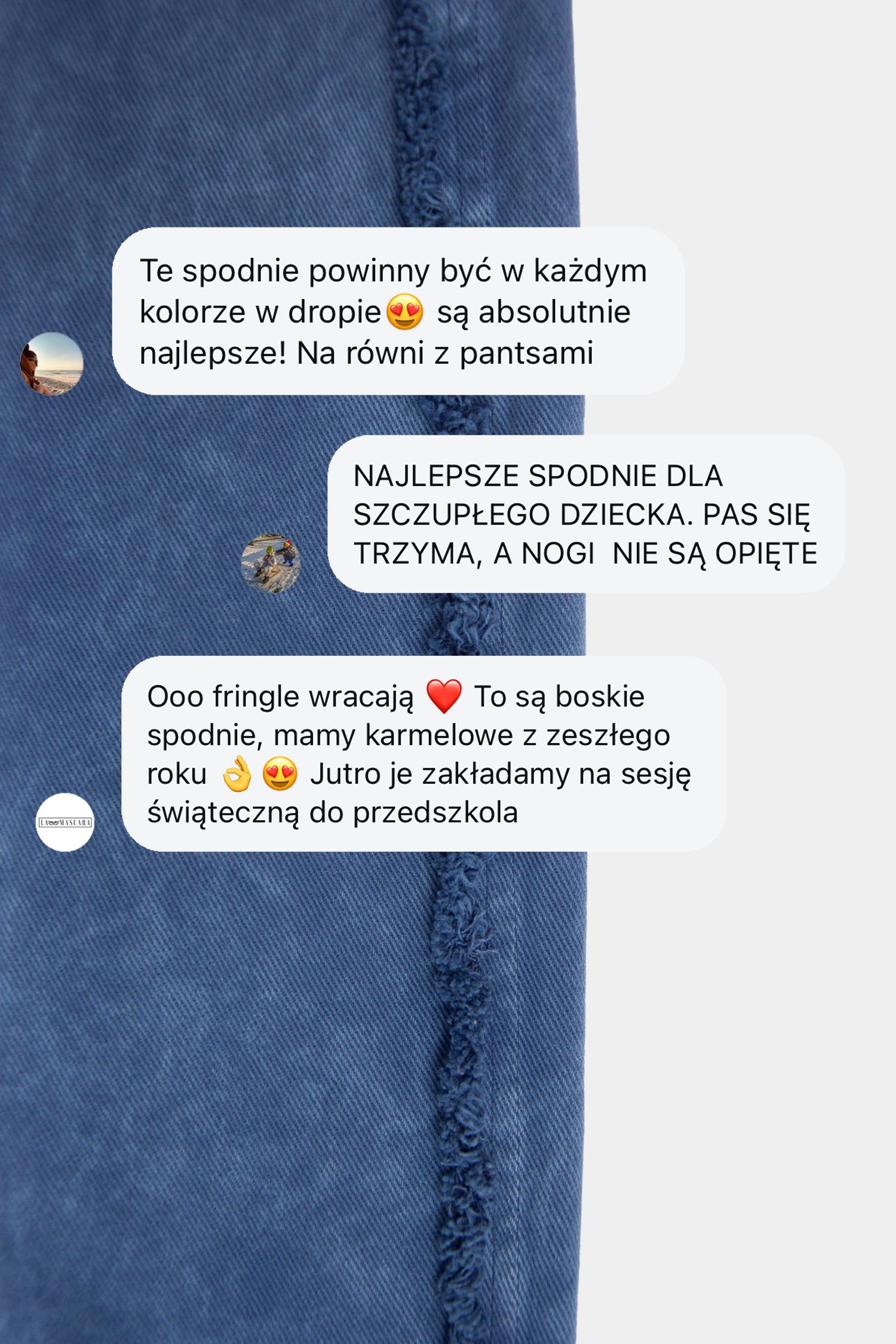spodnie dziecięce- FRINGLE PANTS navy
