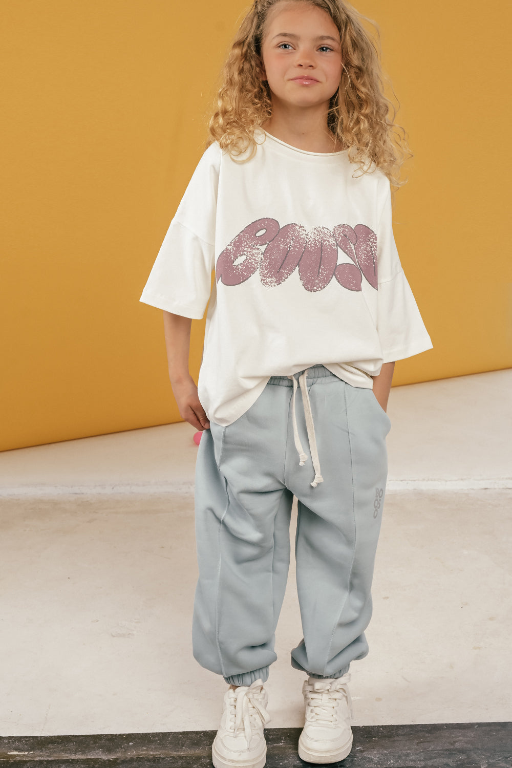 spodnie dziecięce - LIGHT BLUE PANTS light blue
