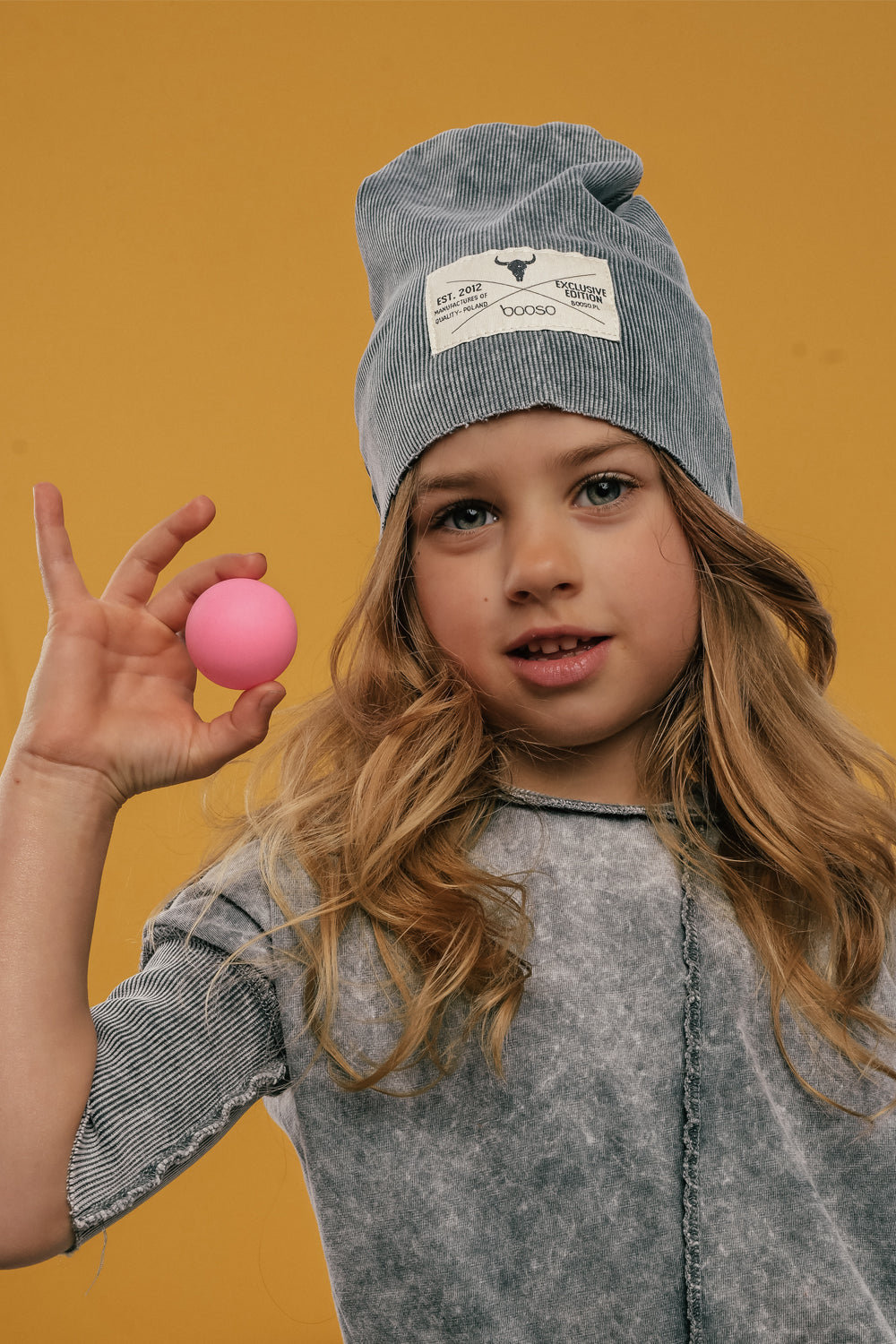 czapka dziecięca- RIBBING BEANIE acid graphite