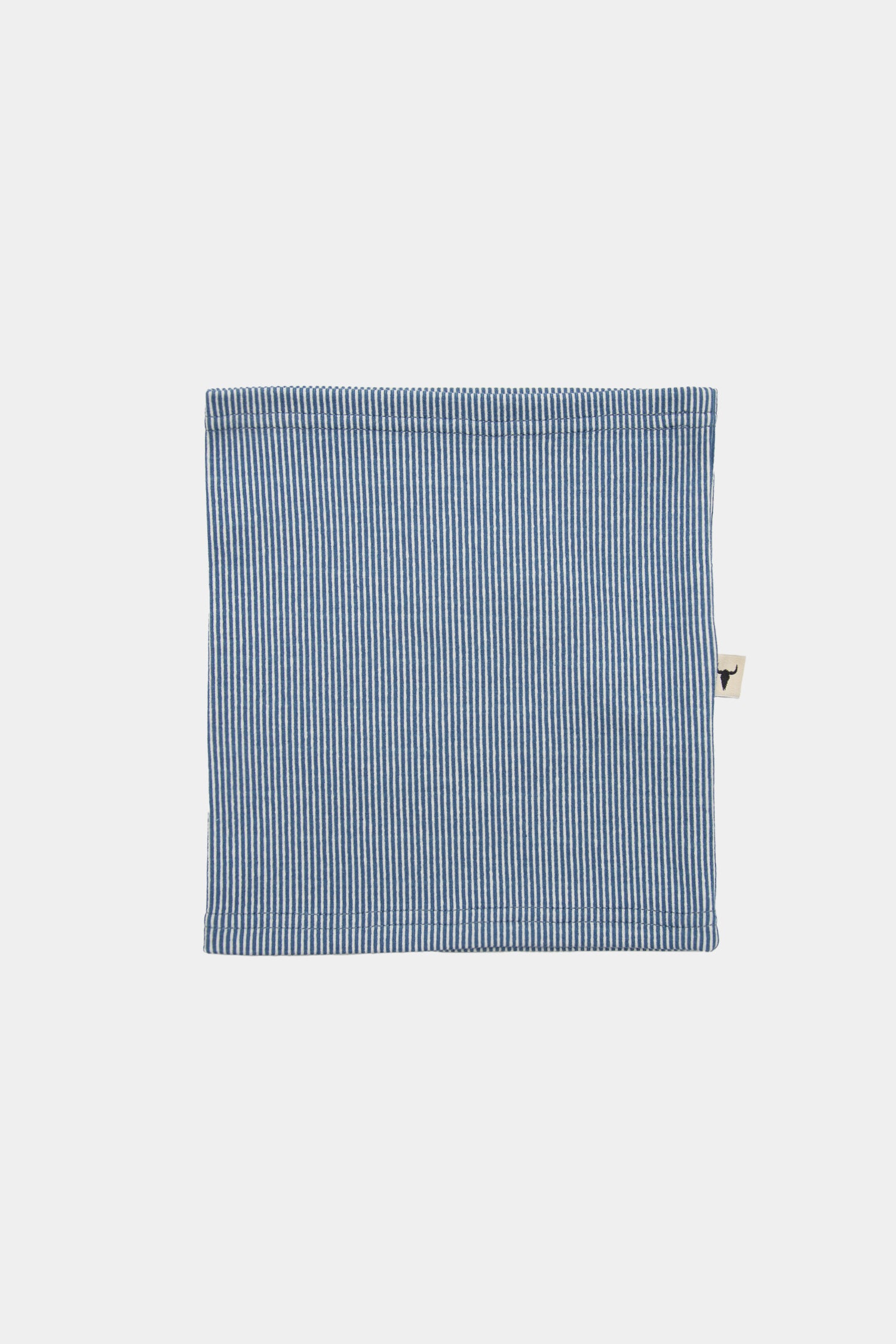 komin dziecięcy- STRIPE RIBBING TUBE beige/blue