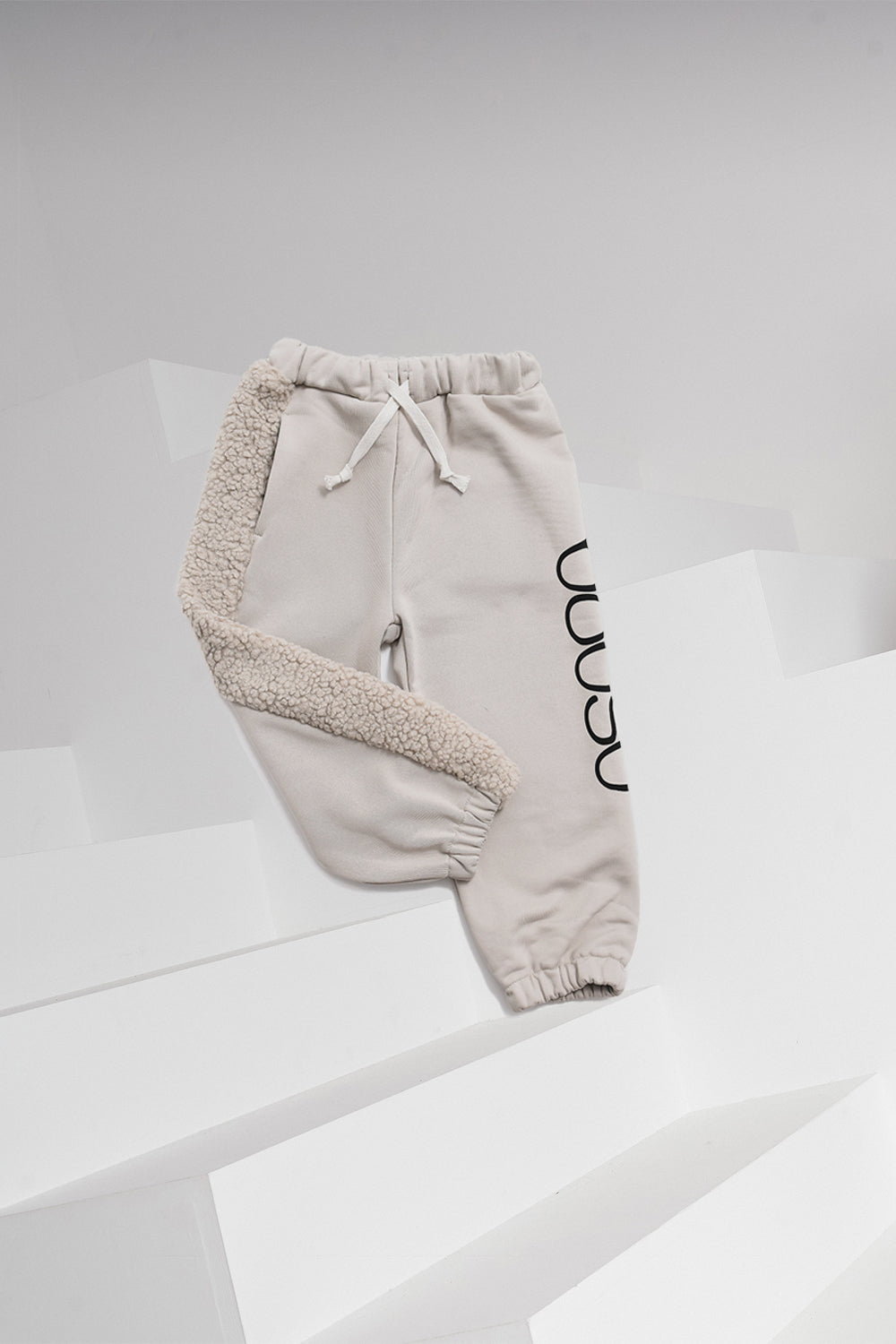spodnie dziecięce - TAUPE PANTS TEDDY taupe