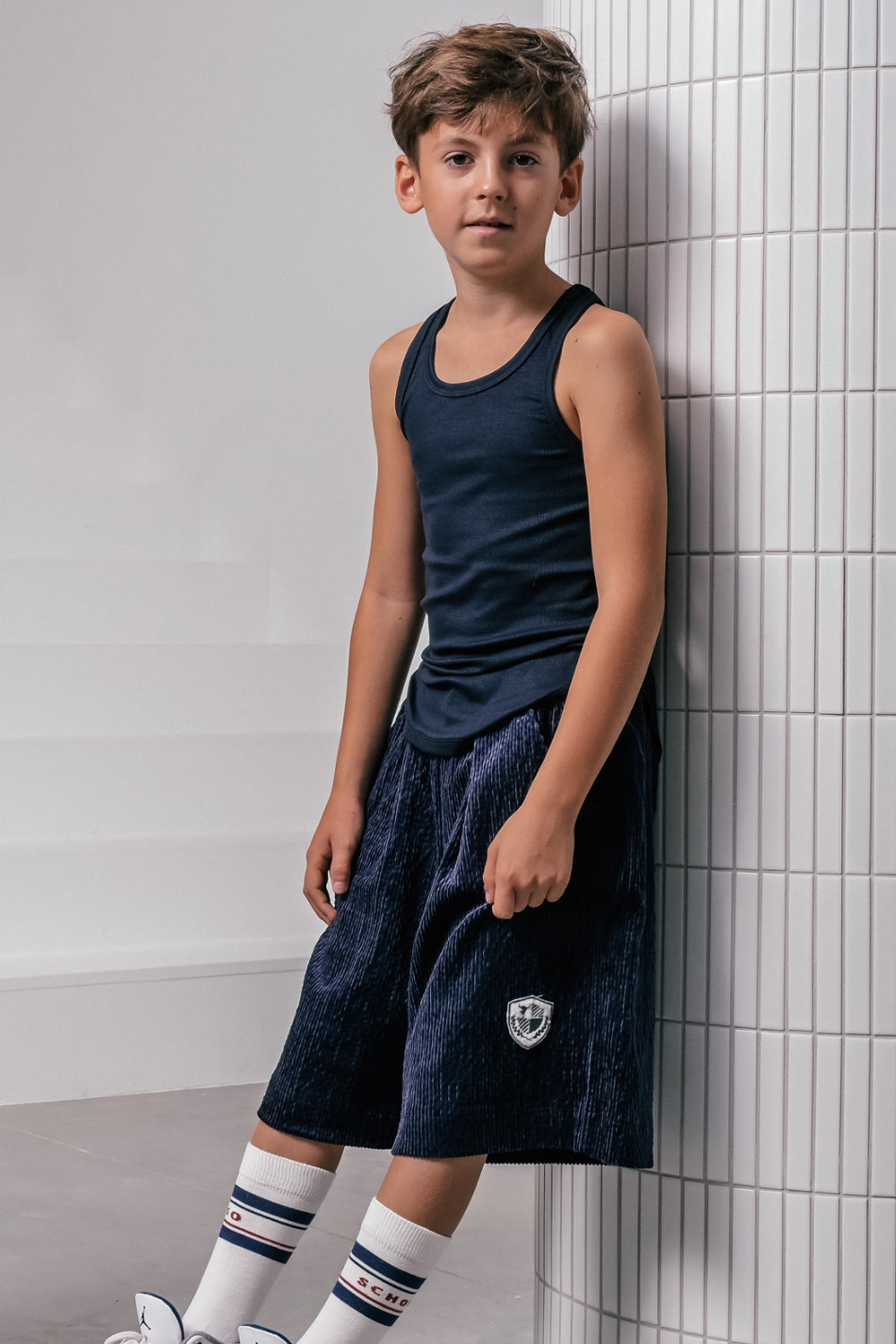 koszulka dziecięca- TOP navy