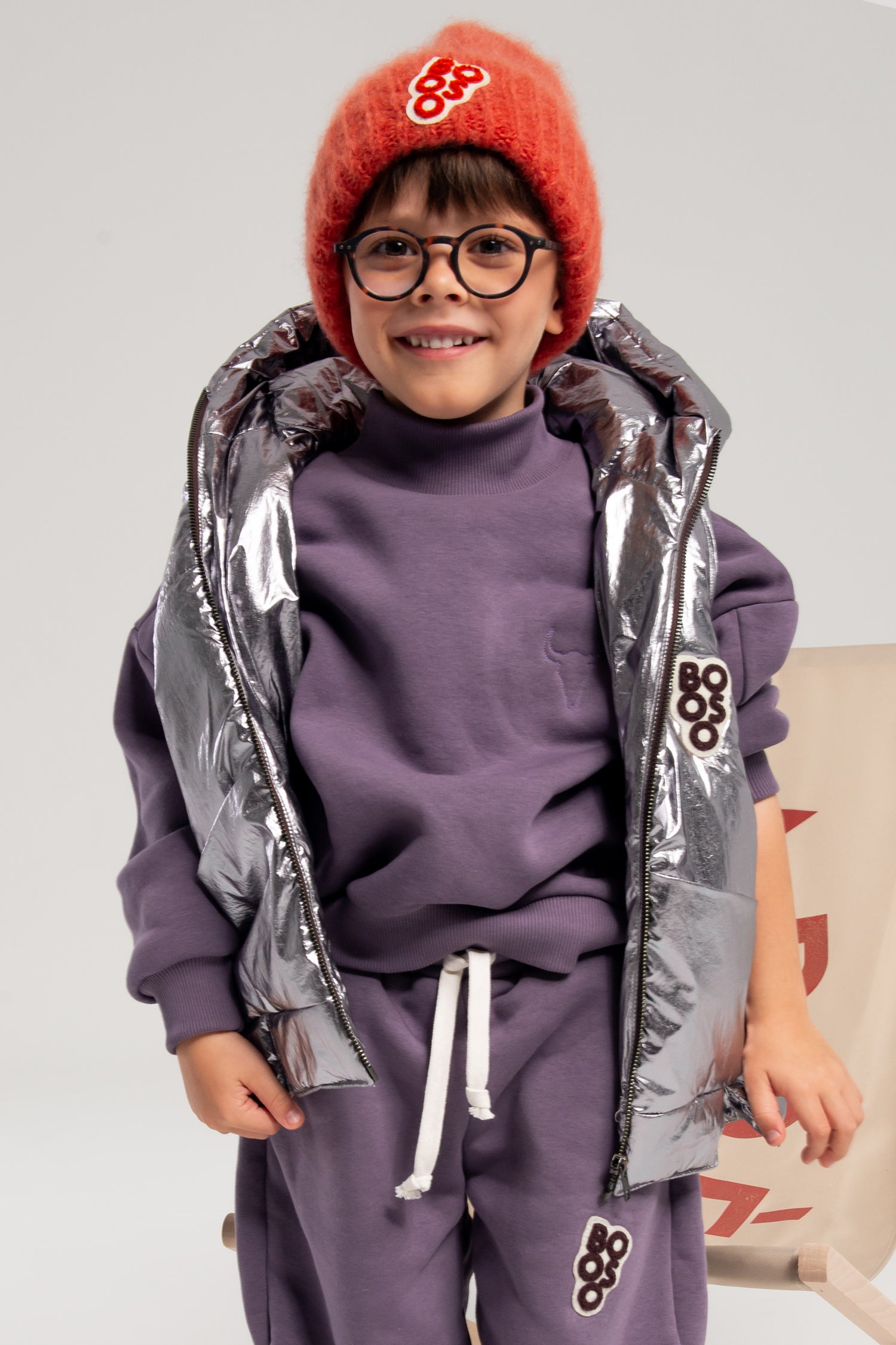 kamizelka dziecięca- FLASH VEST silver