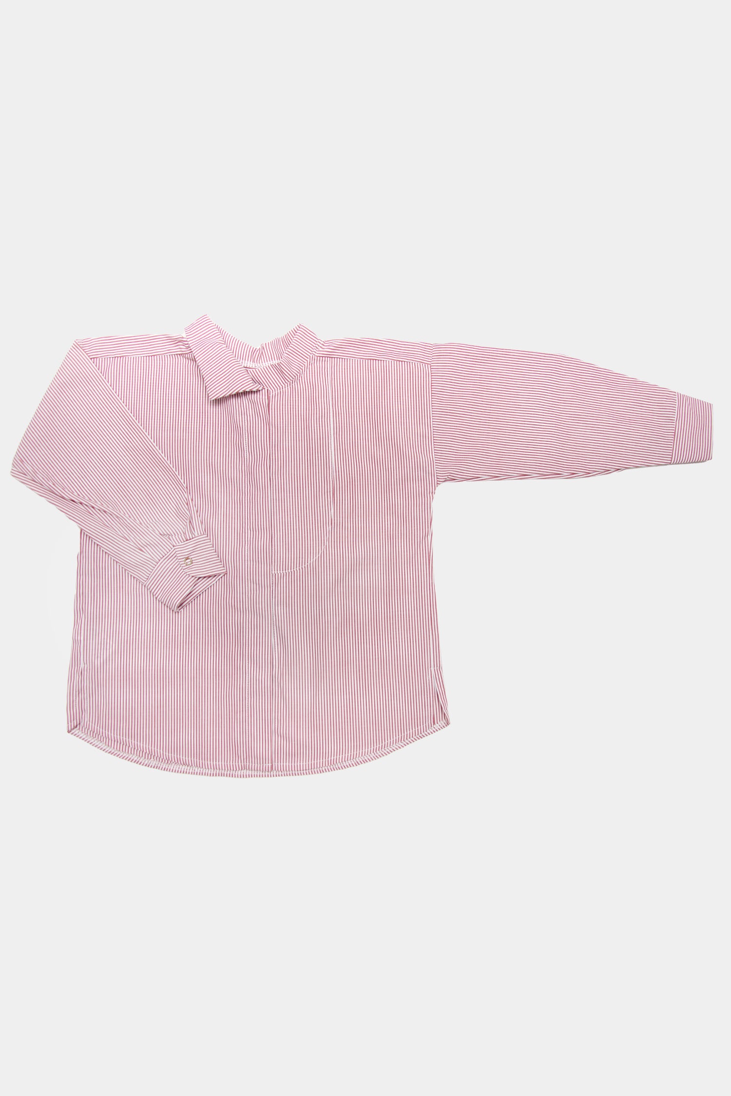 koszula dziecięca- STRIPED SHIRT red/white