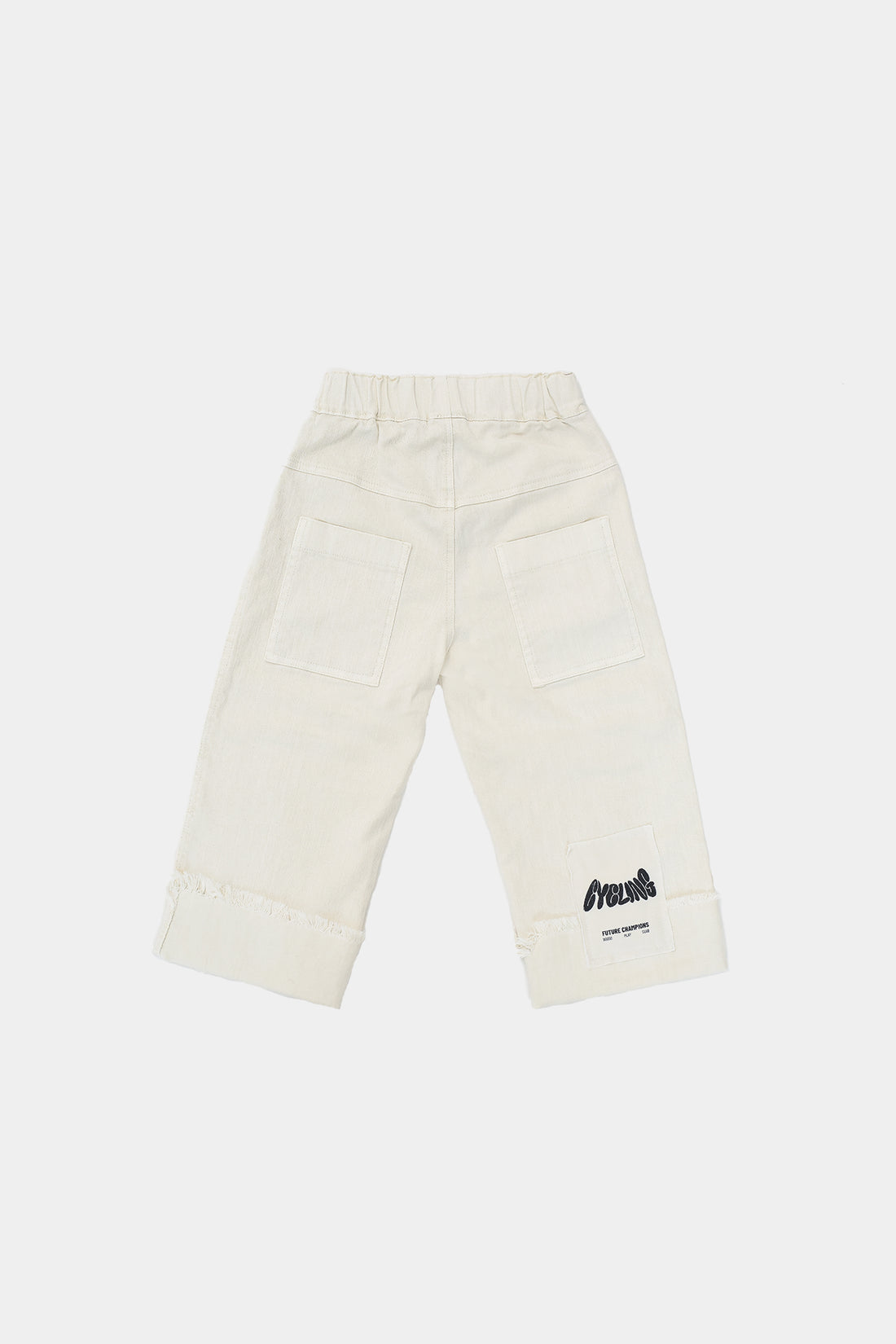 spodnie dziecięce - WHITE JEANS PANTS white