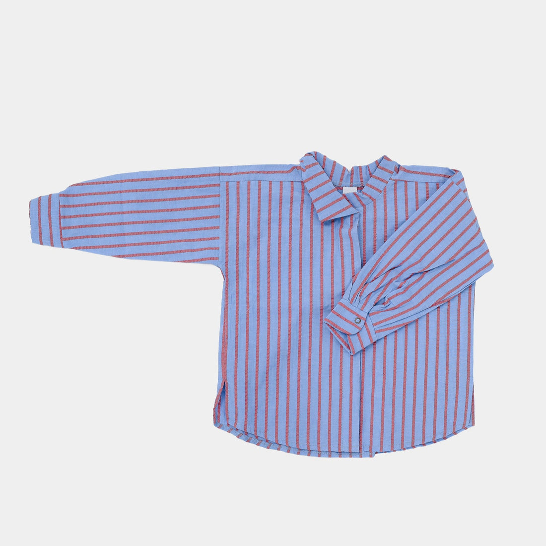 koszula dziecięca- STRIPE SHIRT blue/red