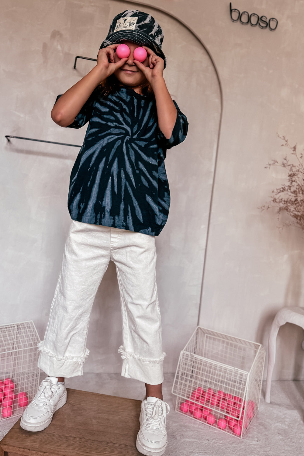 koszulka dziecięca- ZEBRA BLACK TEE black/graphite