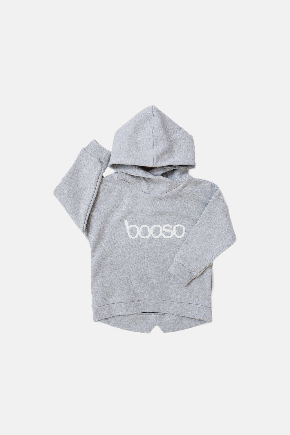 bluza dziecięca- WARM HOODIE gray marl