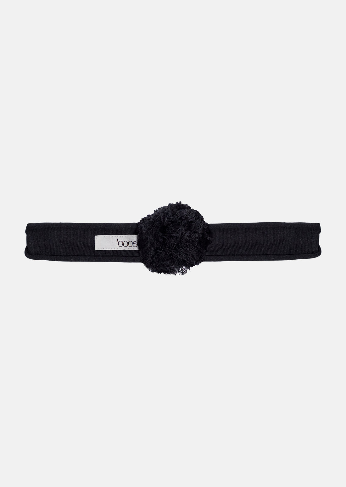 opaska dziecięca- POMPON HEADBAND black
