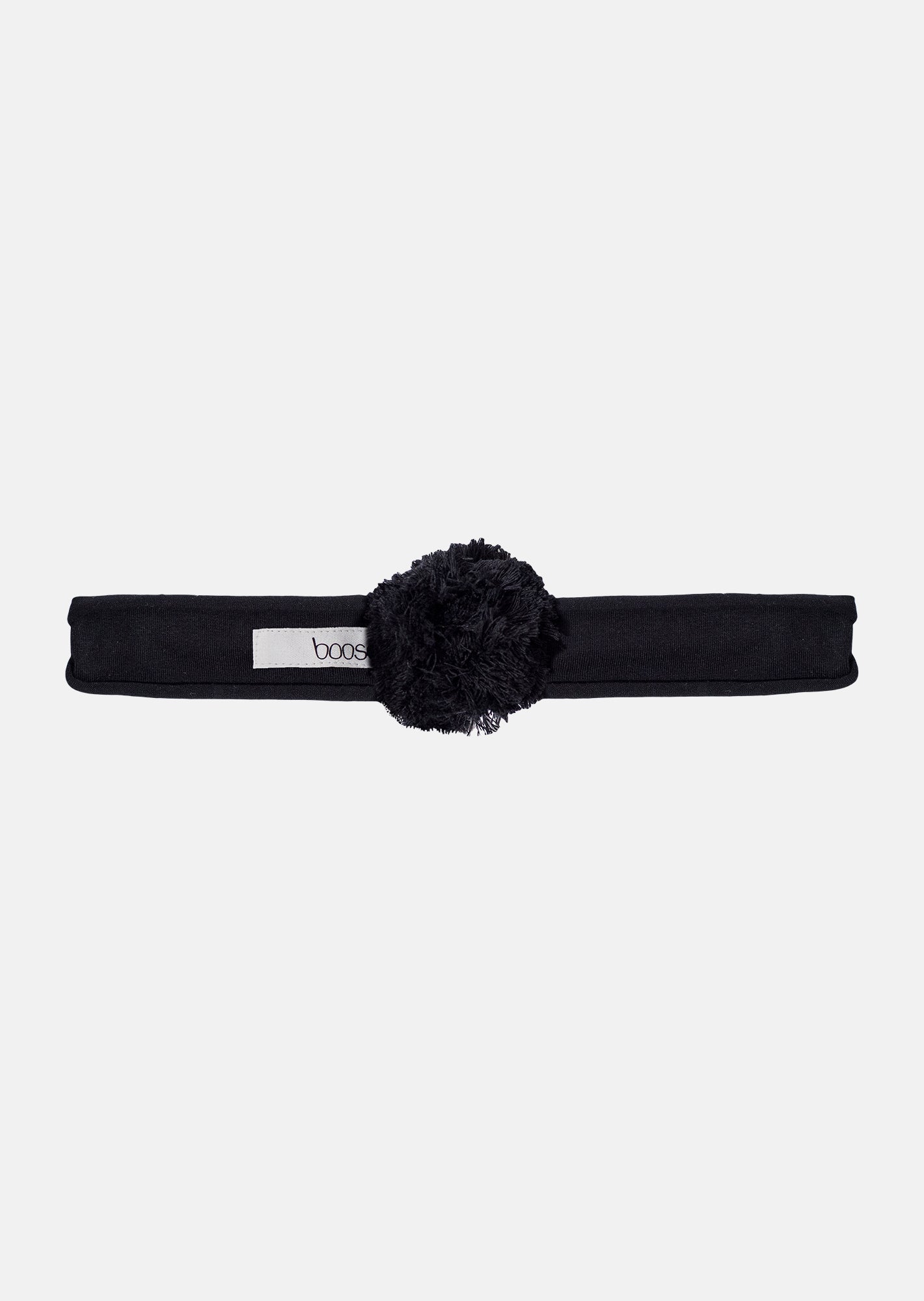 opaska dziecięca- POMPON HEADBAND black