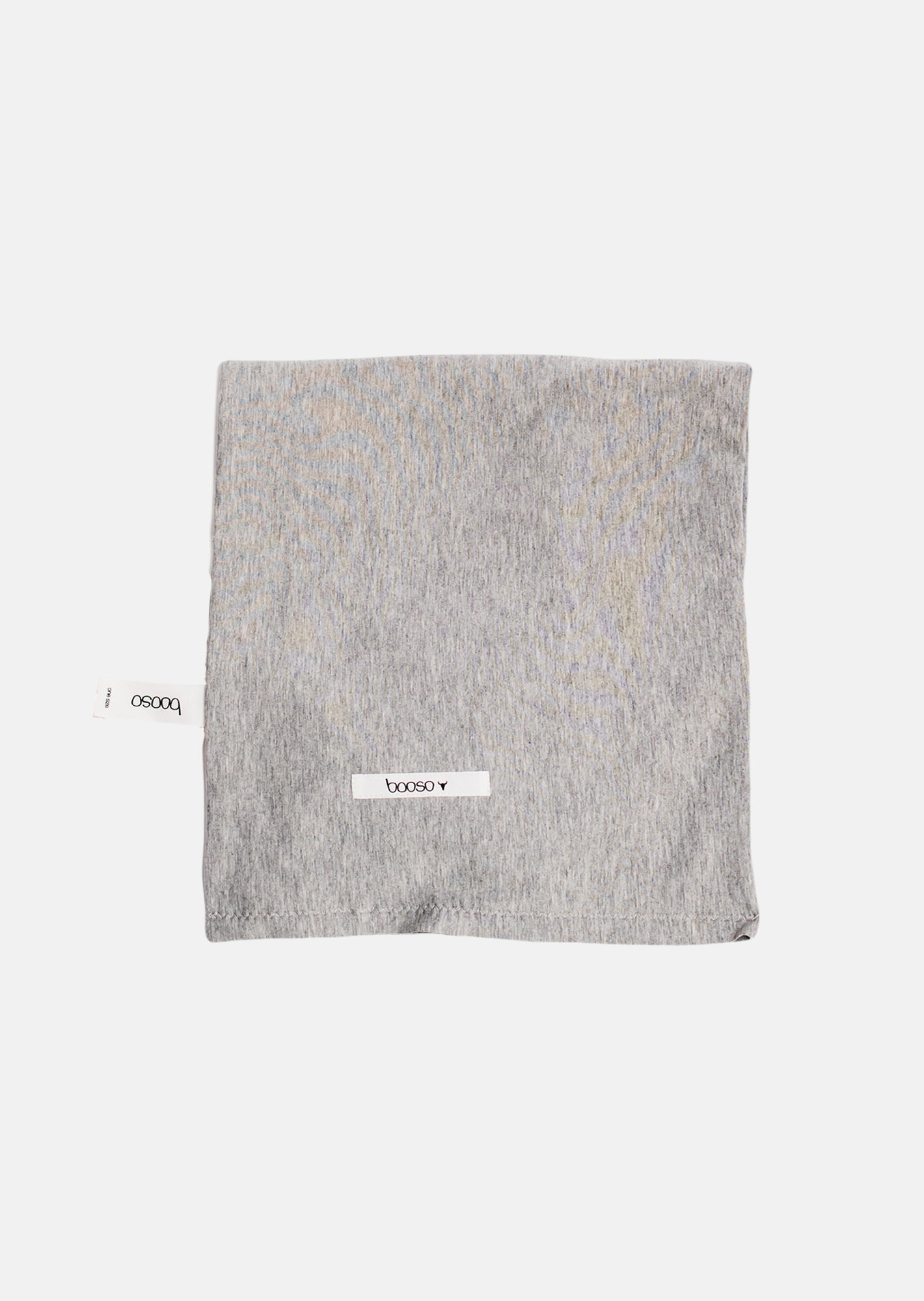 komin dziecięcy- TWISTED TUBE SCARF gray marl