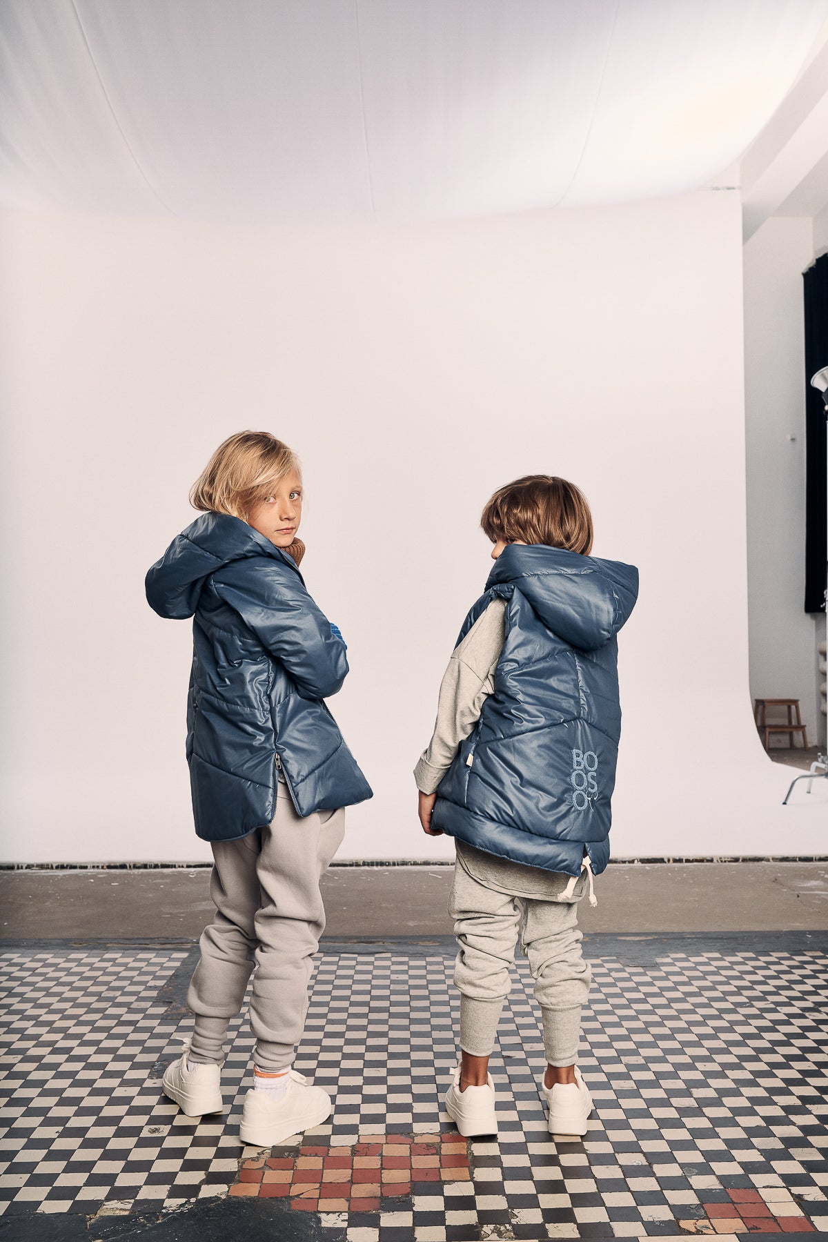 kurtka dziecięca- BLUE COAT blue