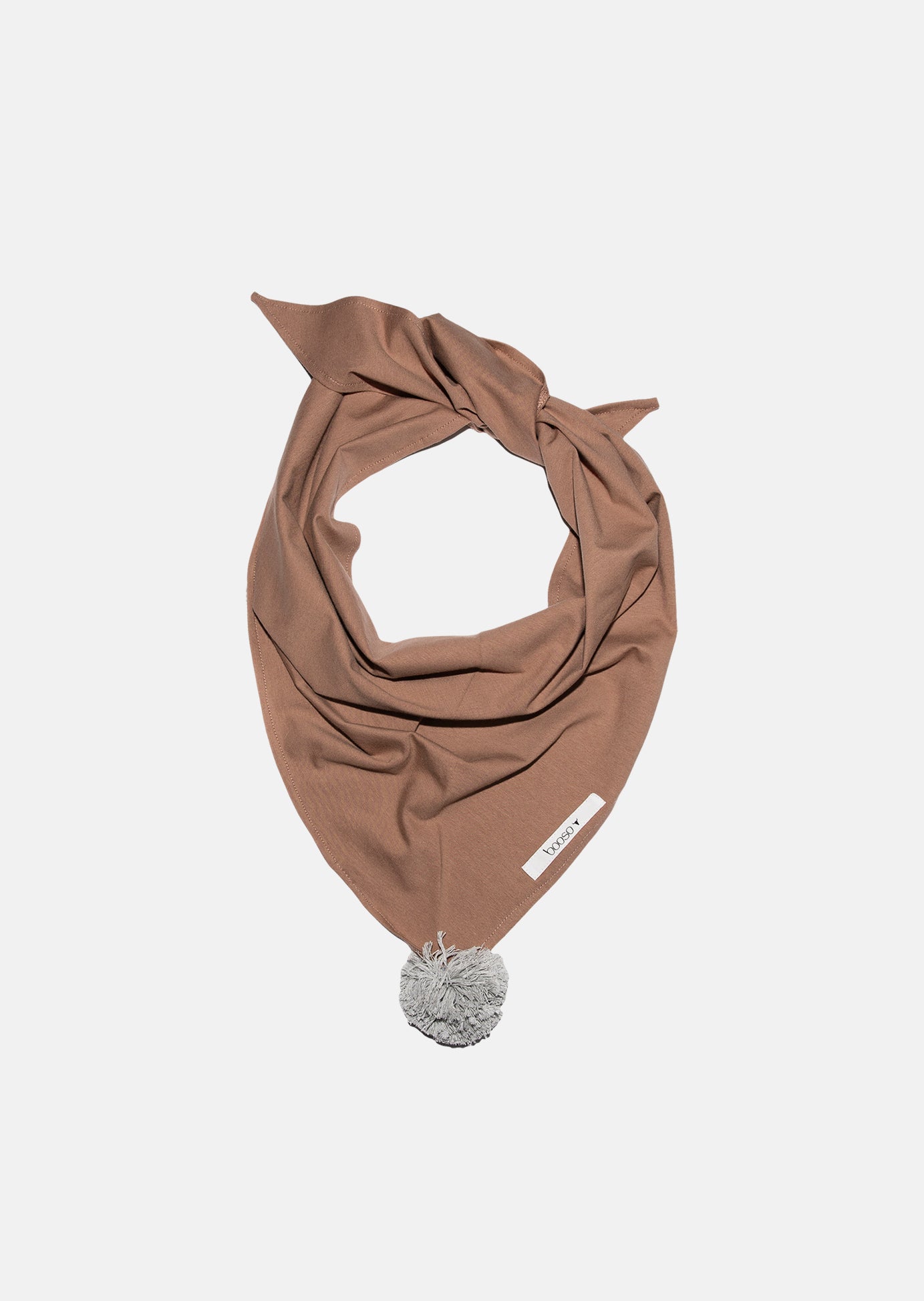 chusta dziecięca- POM POM SCARF camel