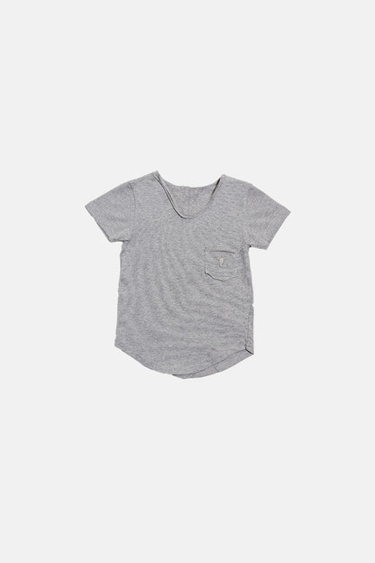 koszulka dziecięca- SIMPLE TEE gray marl