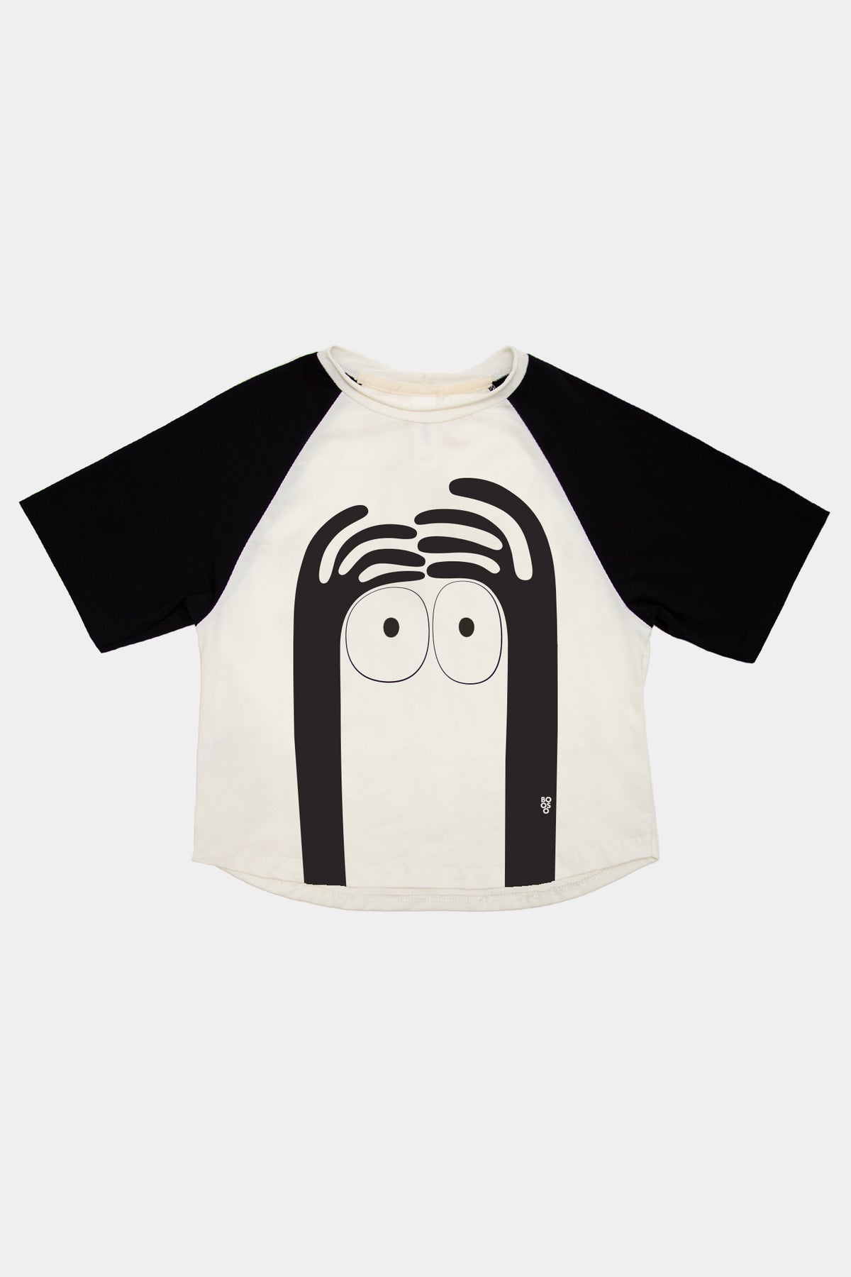koszulka dziecięca- GHOST TEE white/black
