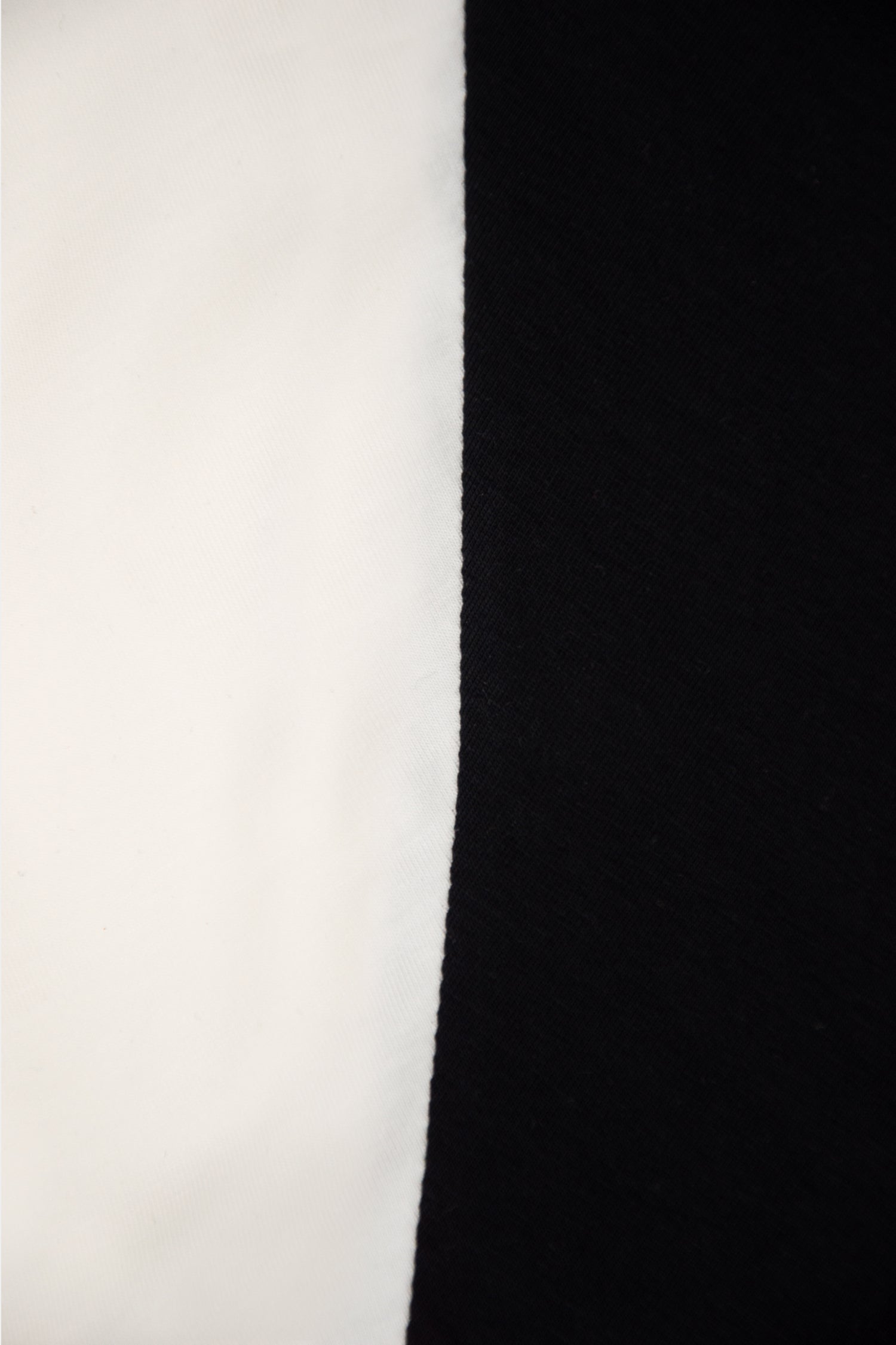 koszulka dziecięca- DOUBLE TEE ecru/black