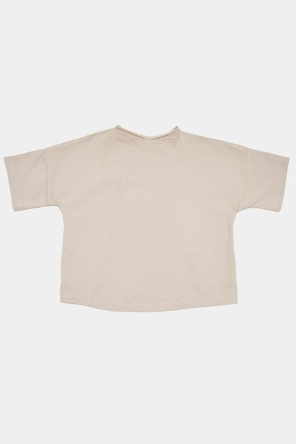 koszulka dziecięca- BEIGE WIDE TEE