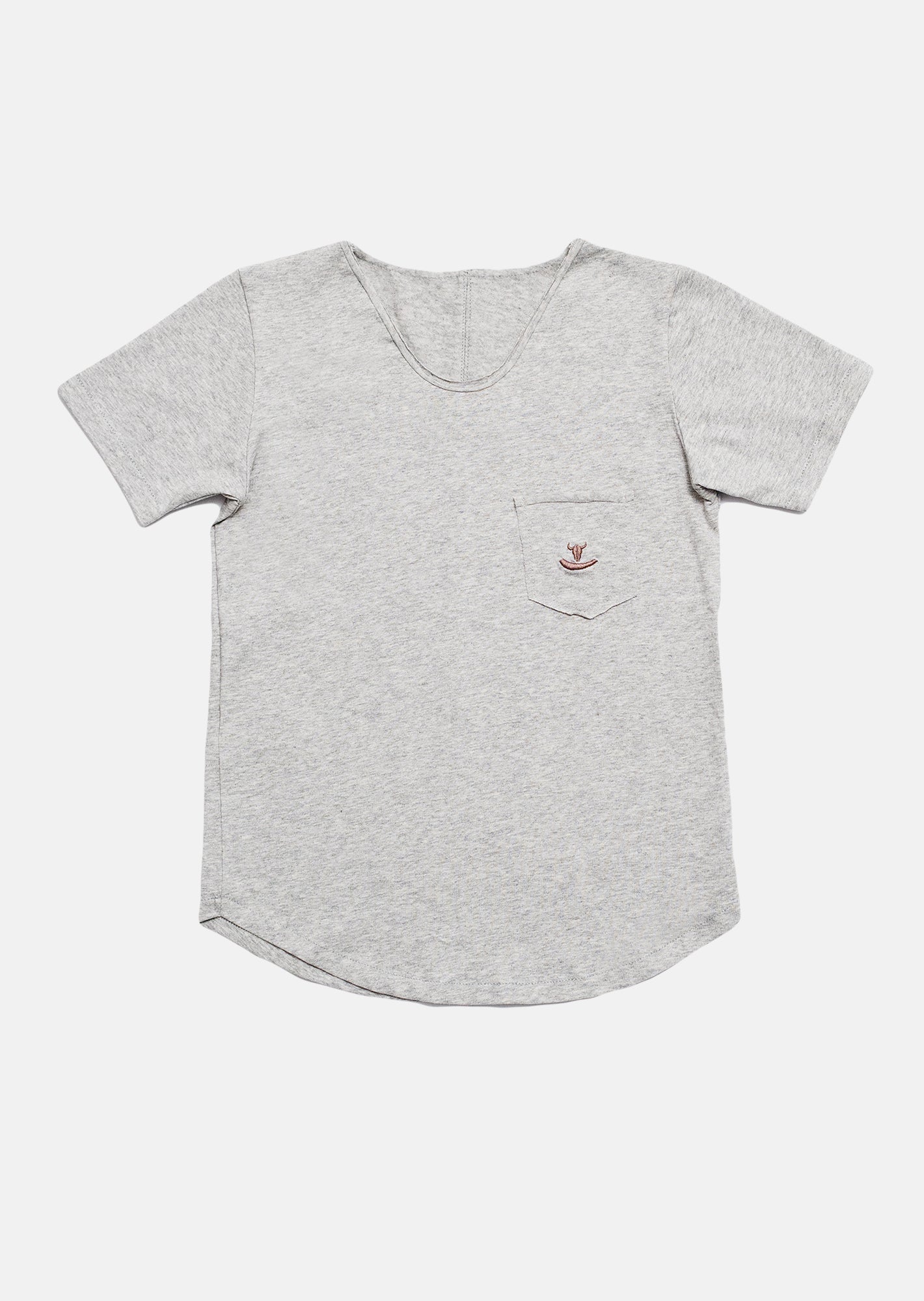 koszulka dziecięca - GRAY SIMPLE TEE  gray