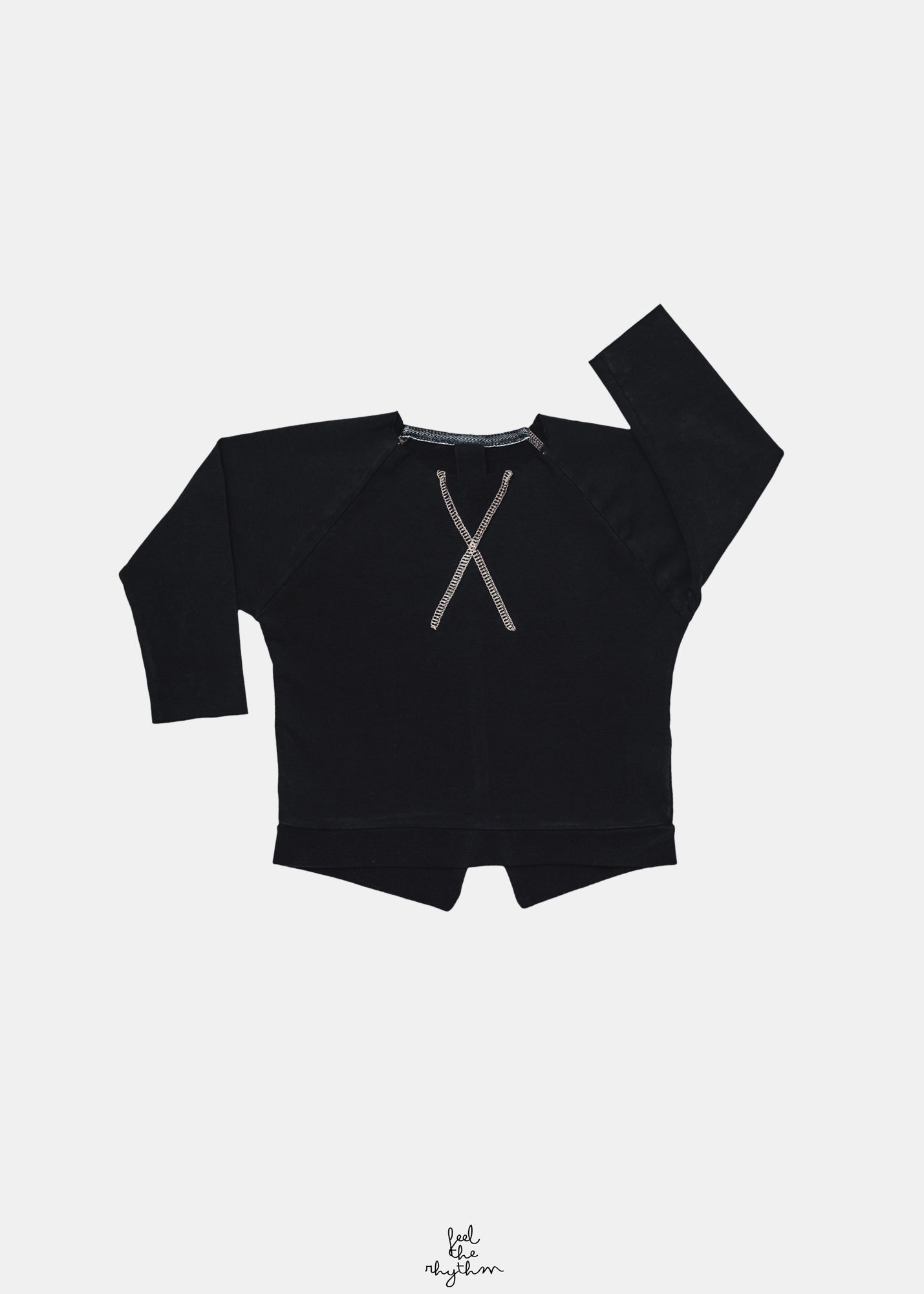 bluza dziecięca- BLACK X SWEATSHIRT black