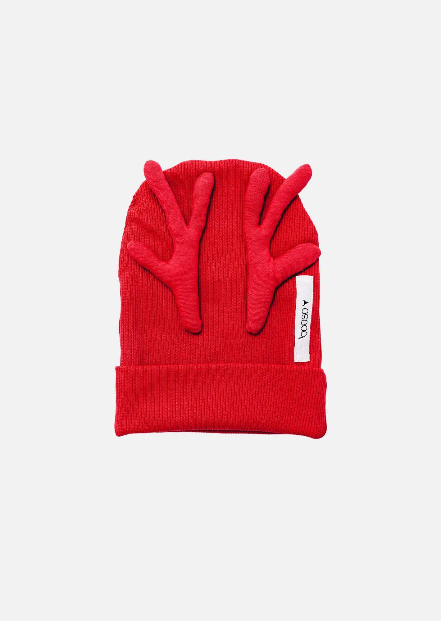 czapka dziecięca- CHRISTMAS RIBBING BEANIE red