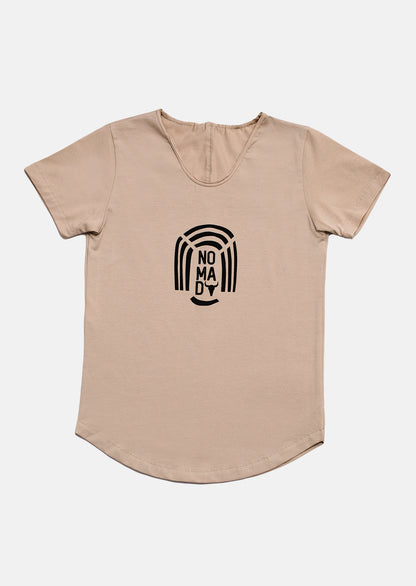 koszulka dziecięca - NOMAD TEE light beige