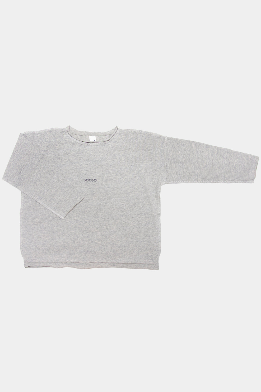 koszulka dziecięca- BOXY BOOSO LONGSLEEVE  gray marl