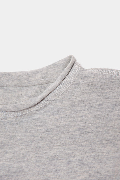 koszulka dziecięca- BOXY BOOSO LONGSLEEVE  gray marl